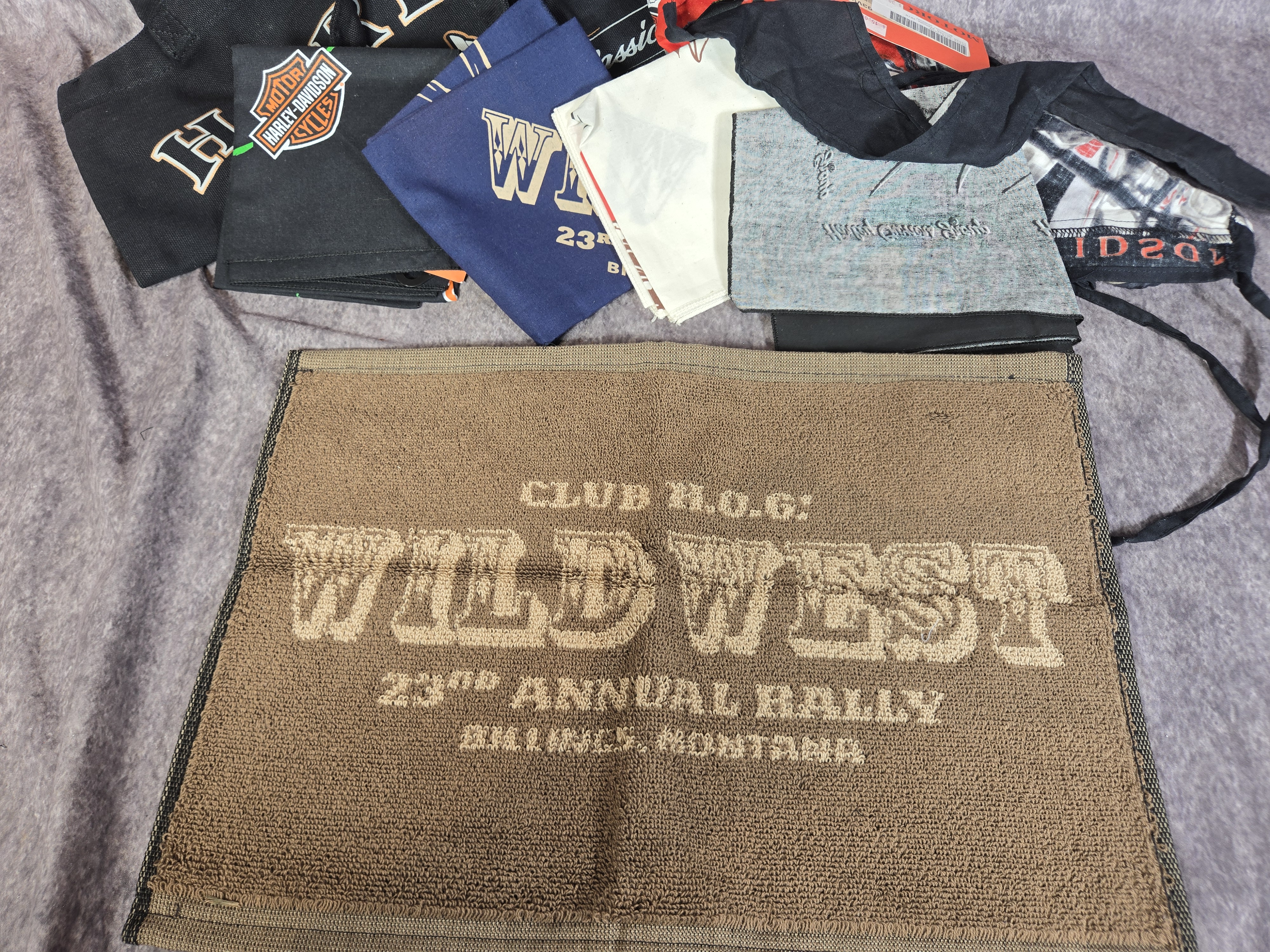 Harley-Davidson Apparel and Accessories featuring Modified T-Shirts and Tote Bag