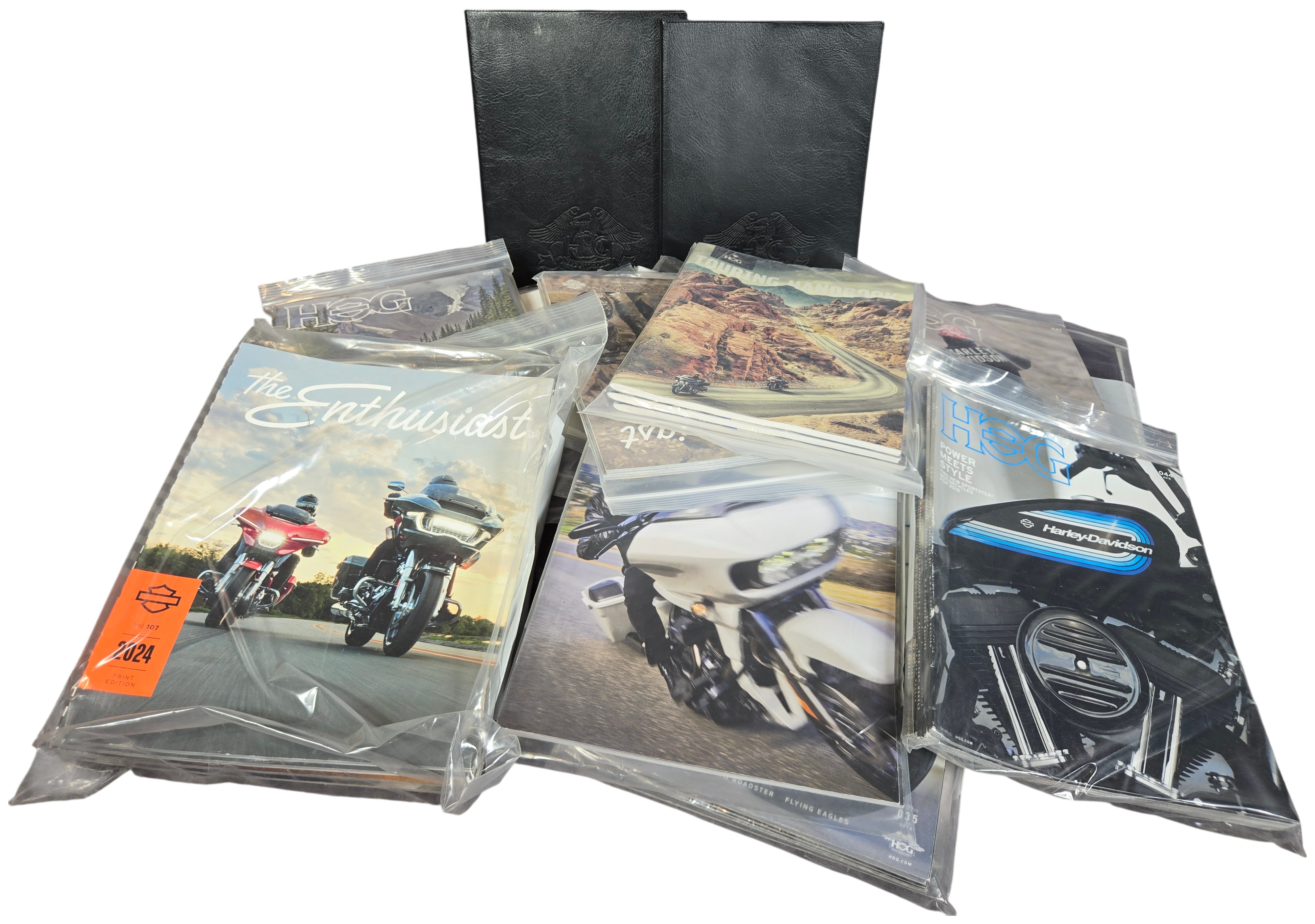 Harley-Davidson Harley Owners Group Magazines Touring Handbooks and Folders