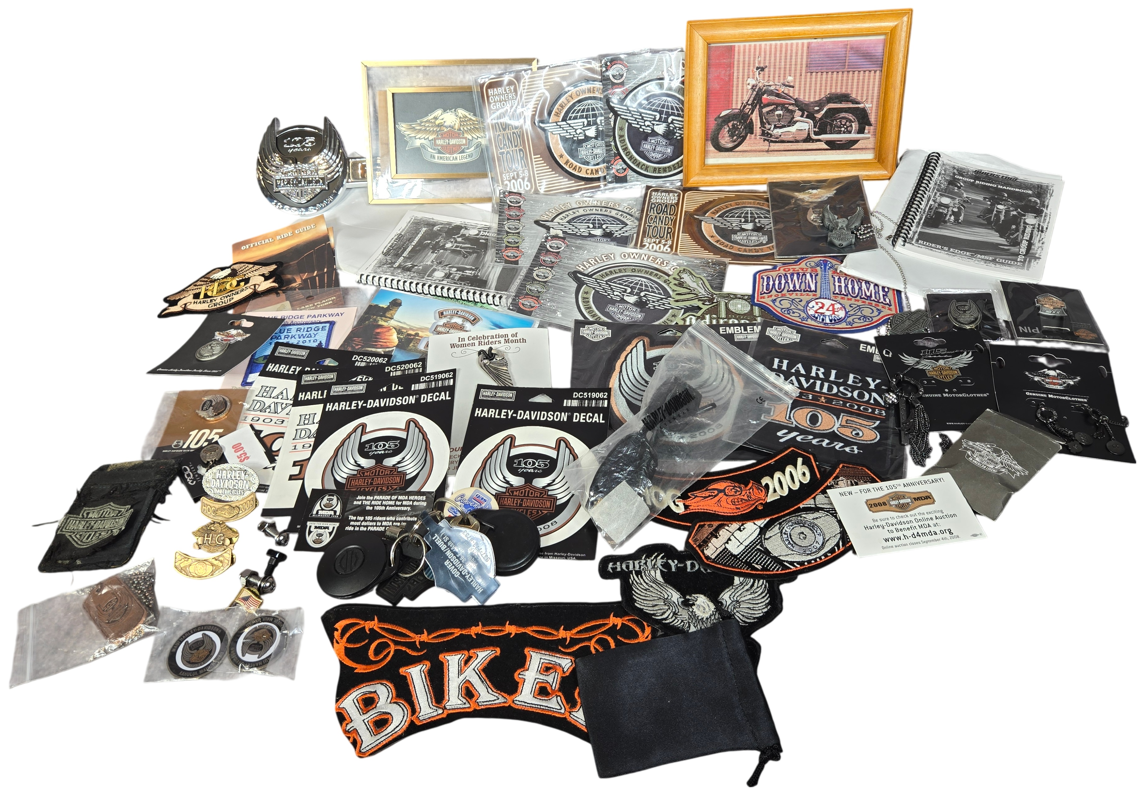 Harley-Davidson and Harley Owners Group H.O.G. Memorabilia and Collectibles