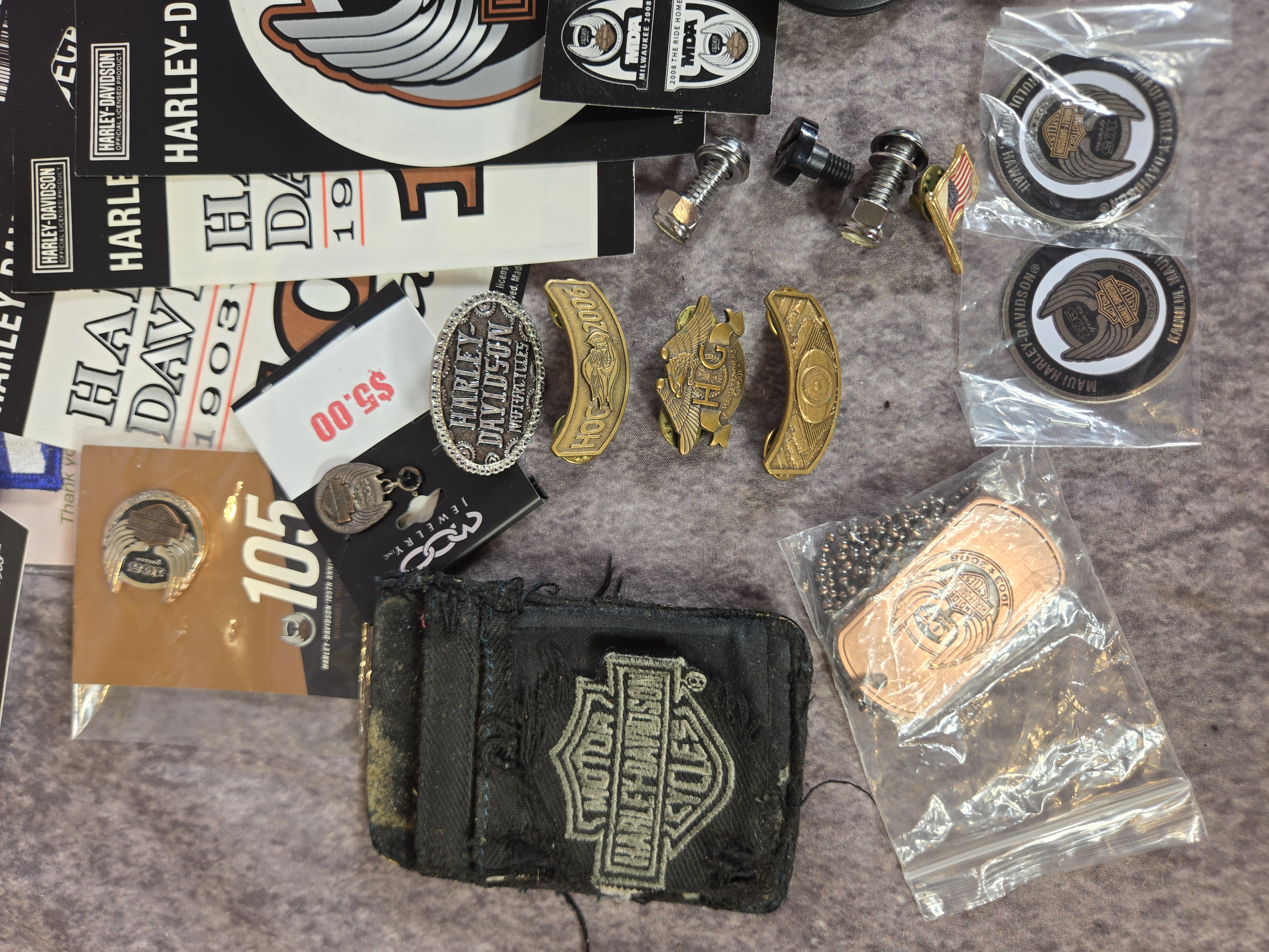 Harley-Davidson and Harley Owners Group H.O.G. Memorabilia and Collectibles