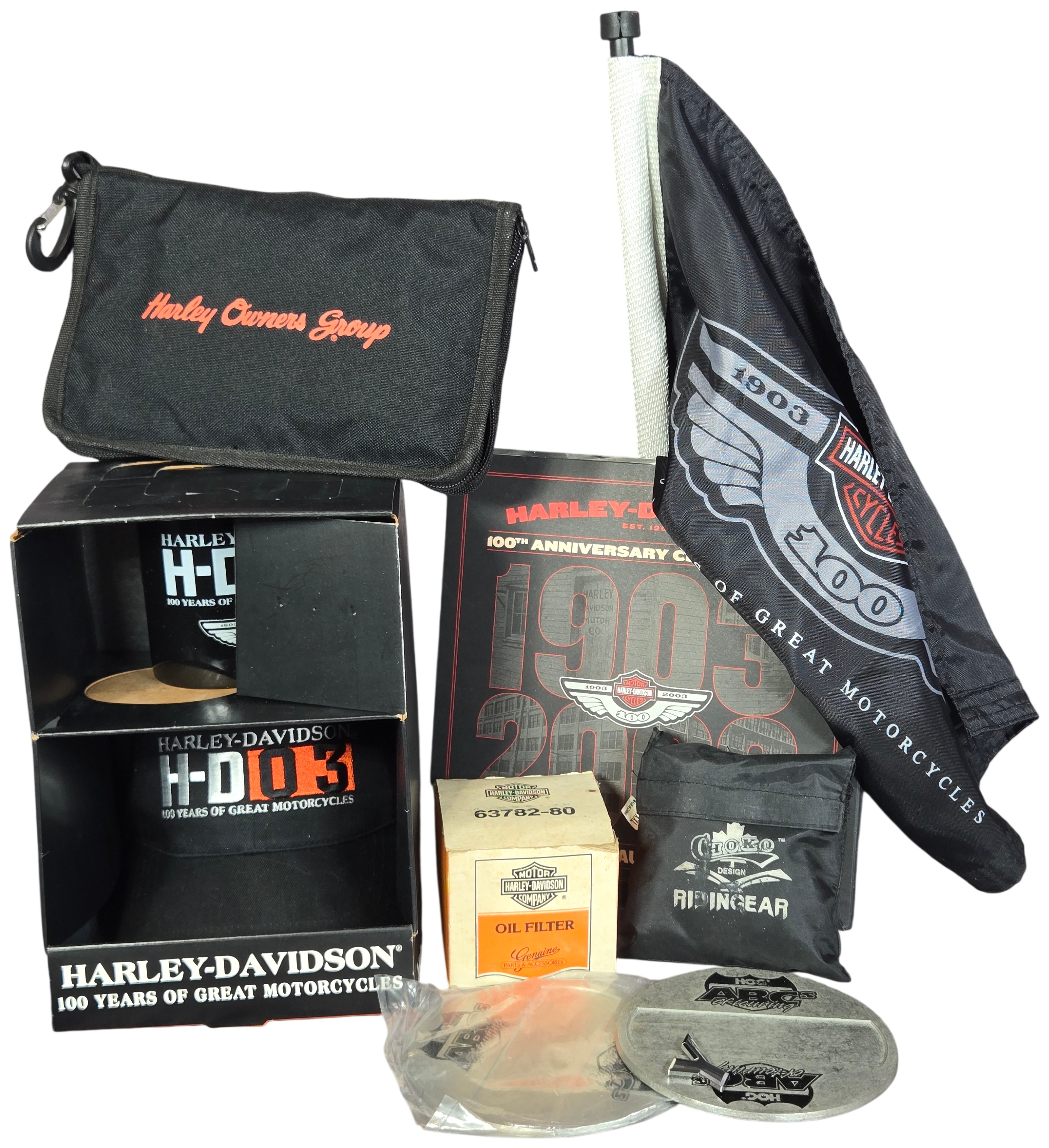 Harley-Davidson 100th Anniversary Memorabilia and Accessories