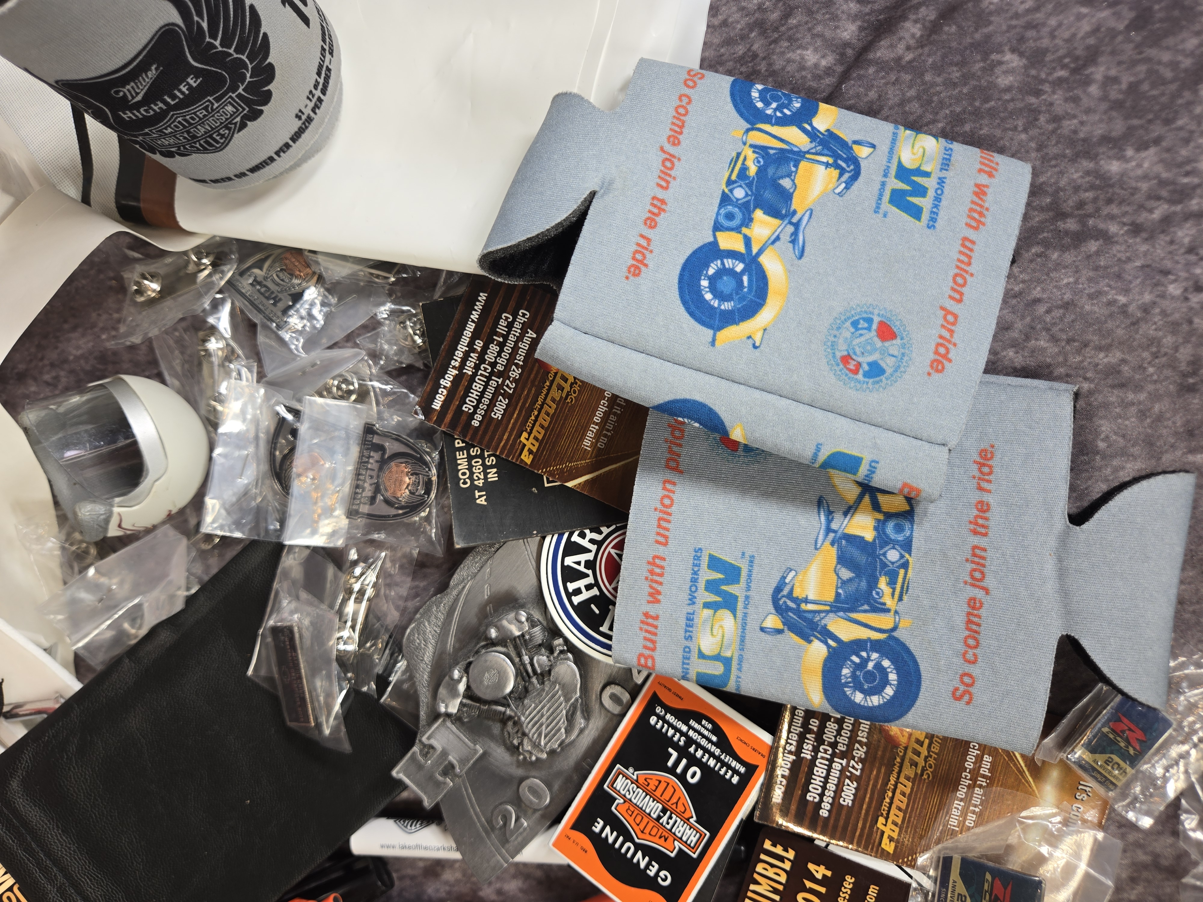 Harley-Davidson Promotional Items and H.O.G. Event Memorabilia