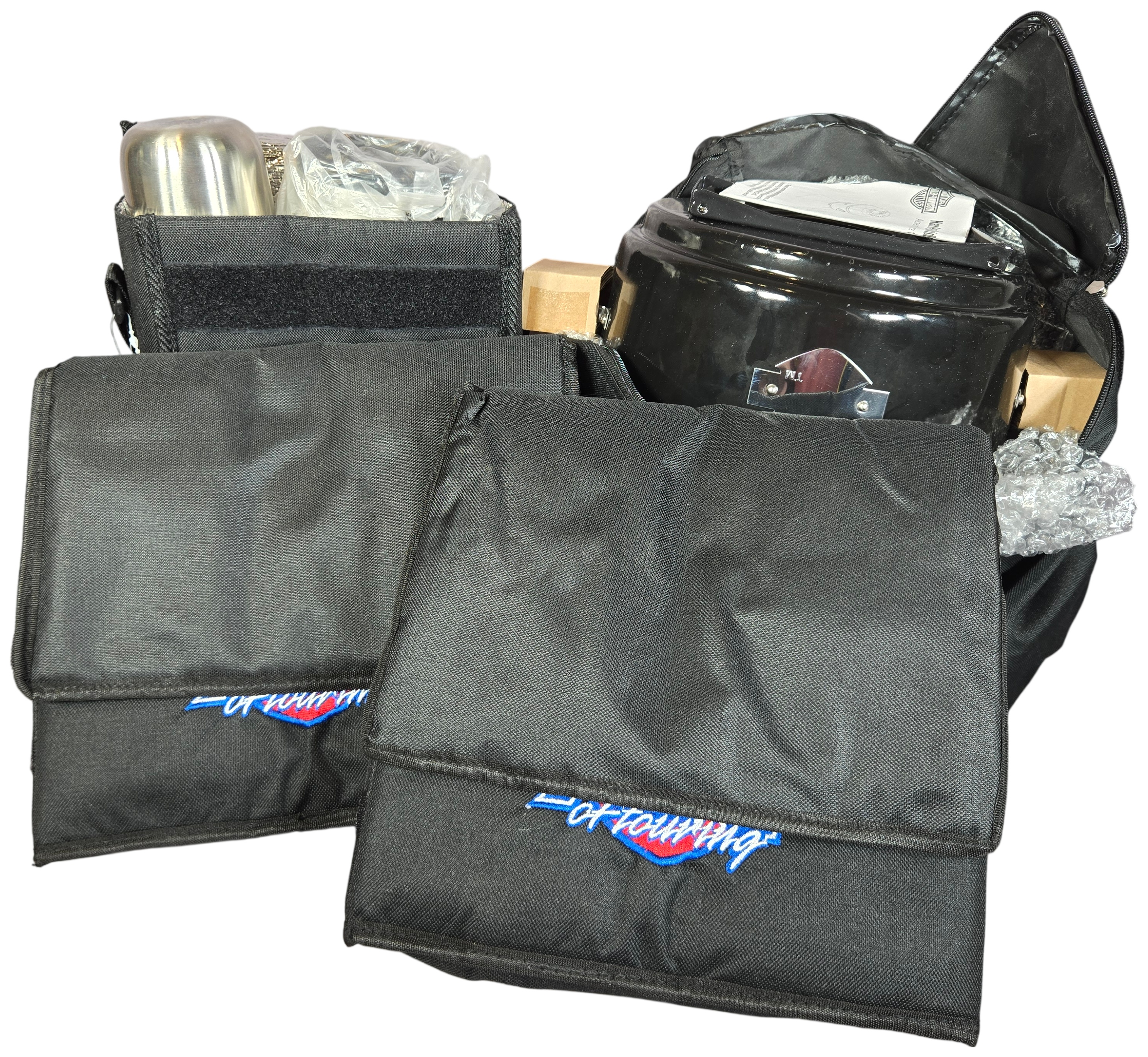 Harley-Davidson Portable Grill and H.O.G. ABCs of Touring Accessories