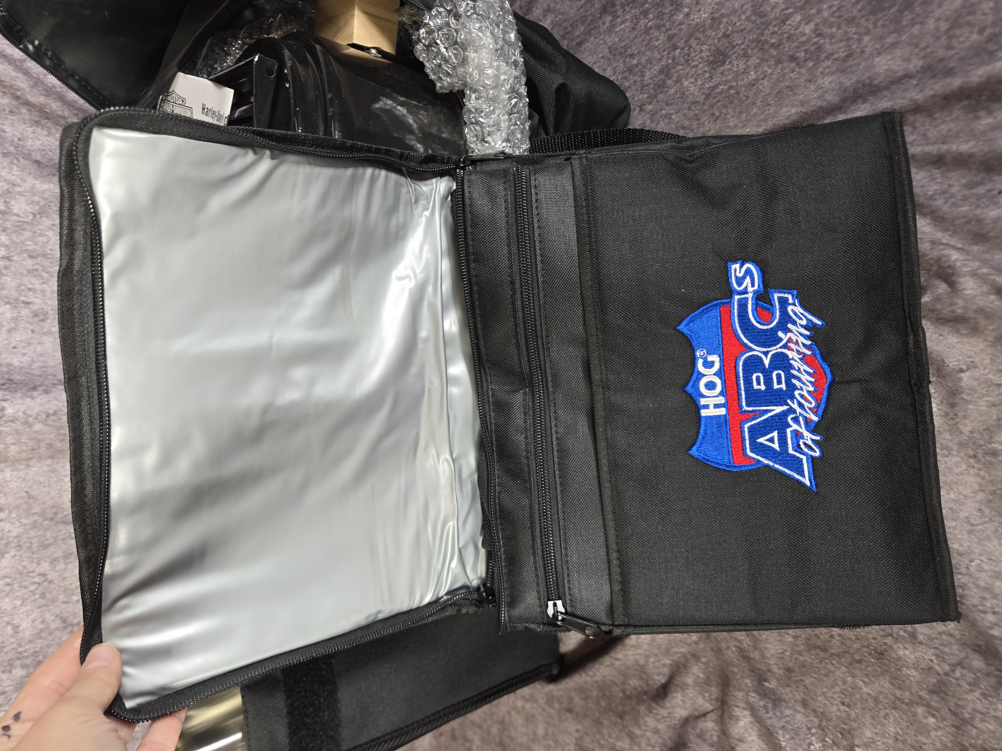 Harley-Davidson Portable Grill and H.O.G. ABCs of Touring Accessories