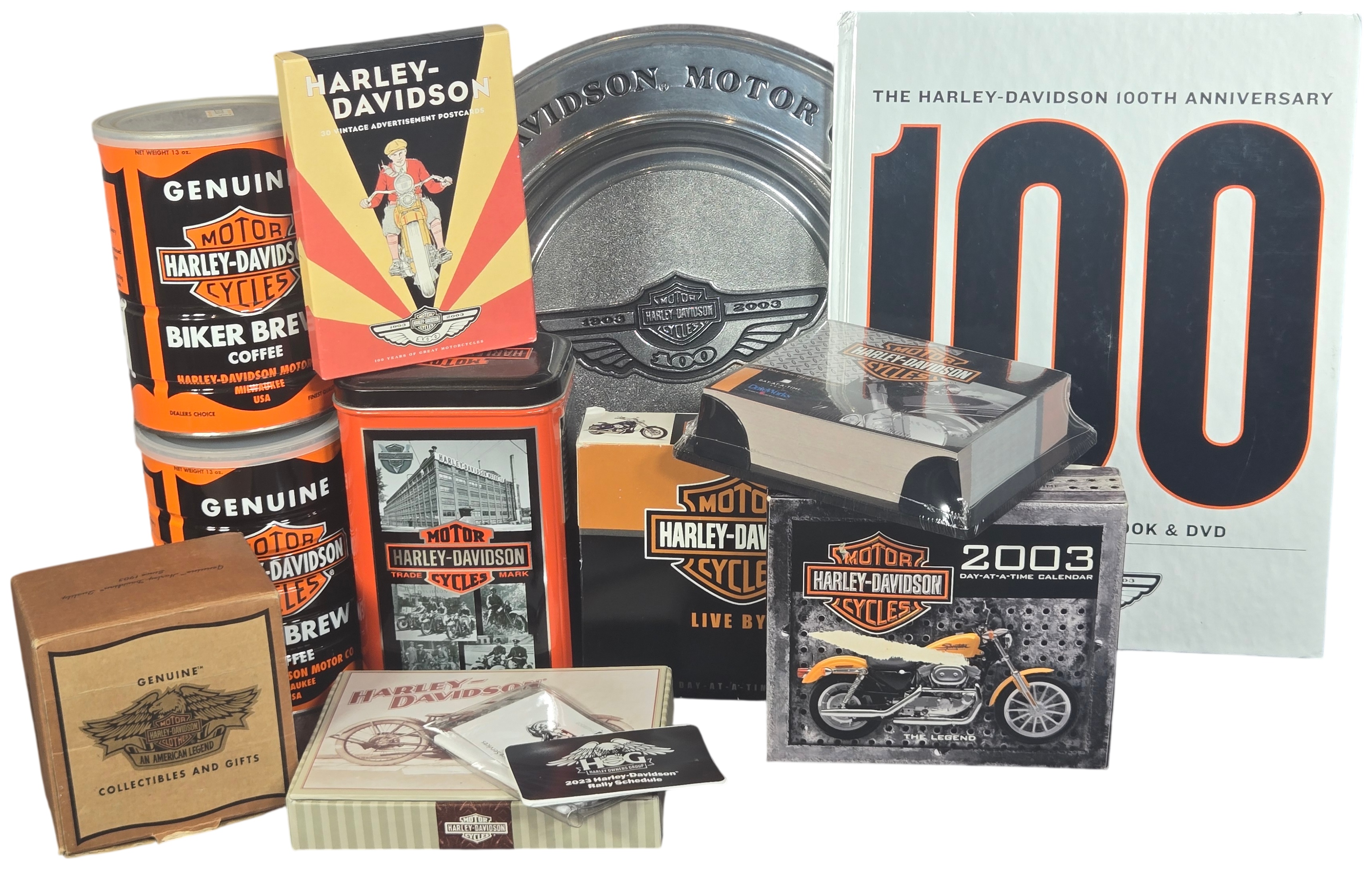 Harley-Davidson 100th Anniversary Memorabilia and Collectibles featuring Wilton Armetale Plate