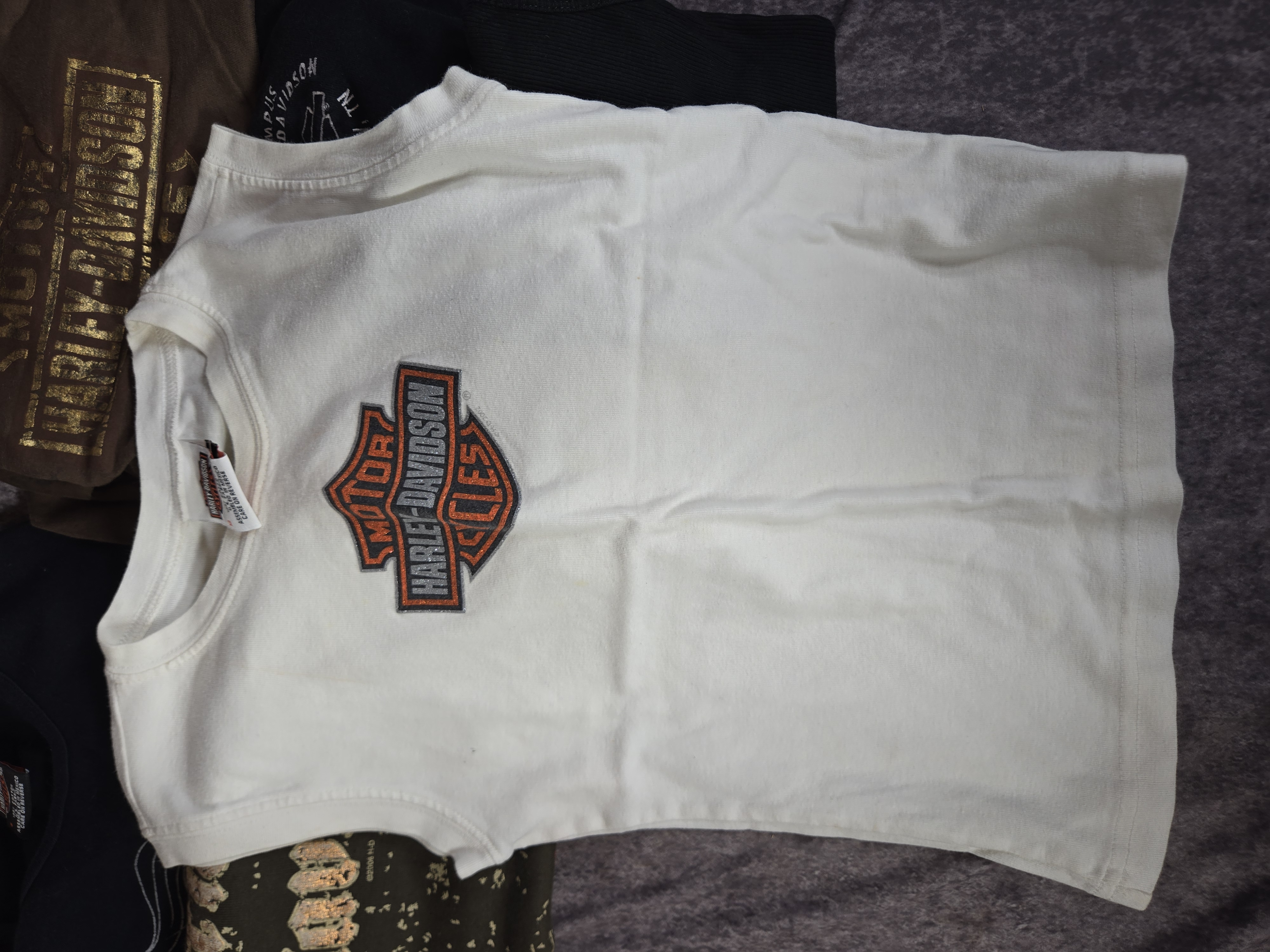 Seven Pieces of Assorted Women's Harley-Davidson Branded Apparel