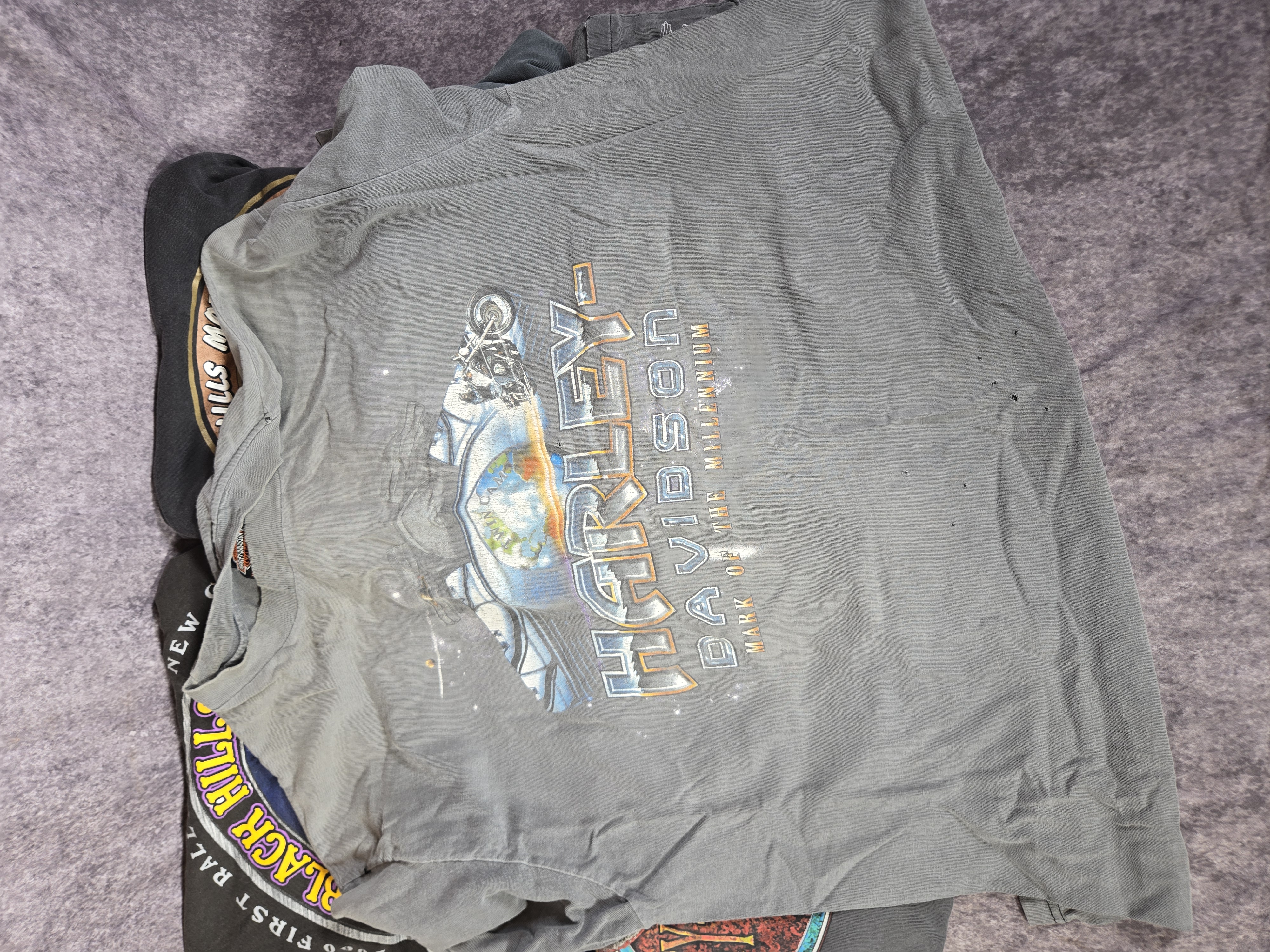 Seven Vintage Cotton Harley-Davidson and Sturgis Rally Garments