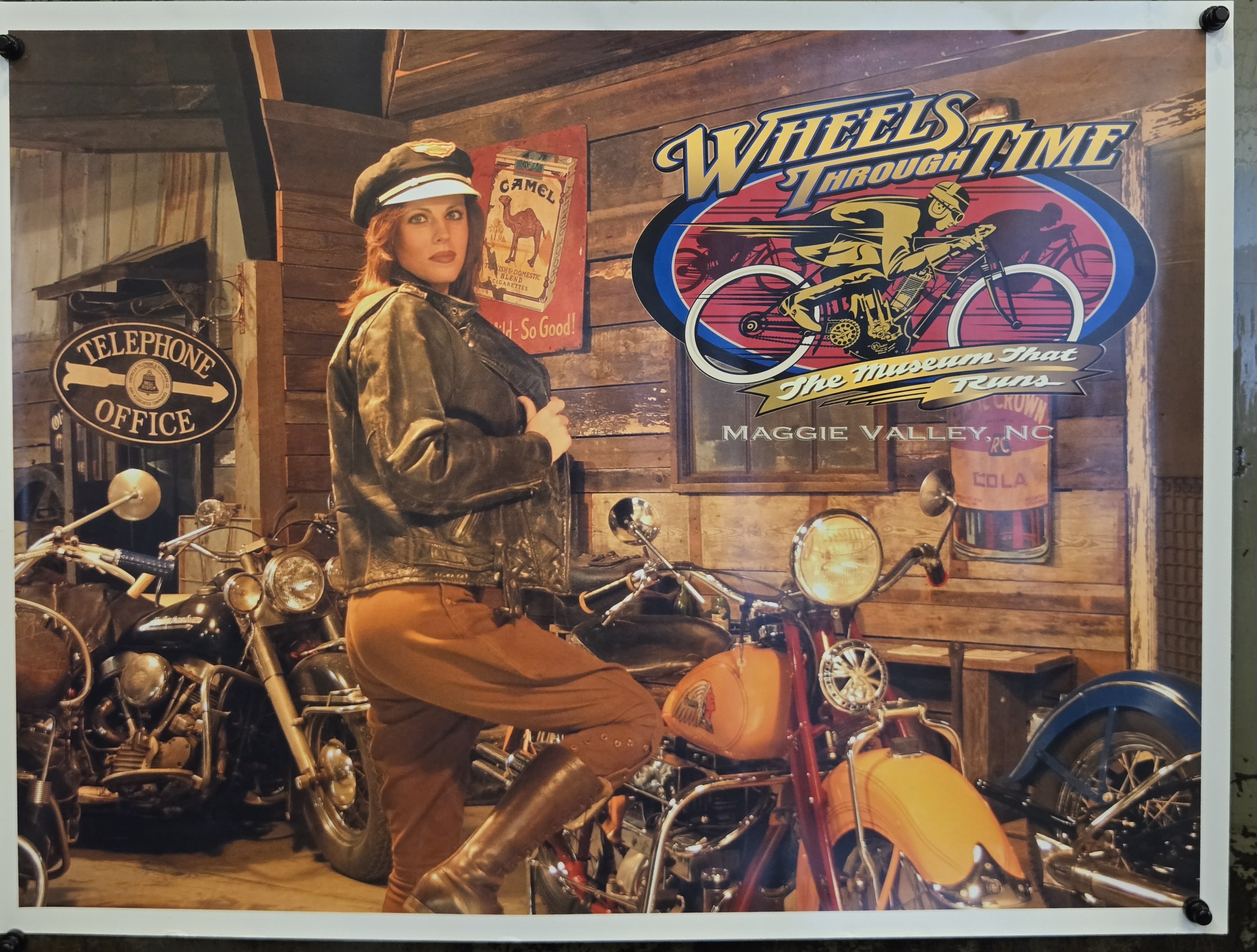 Smoky Mountain Harley-Davidson Banners and Motorcycle Event Posters featuring Leo Maddy Signature