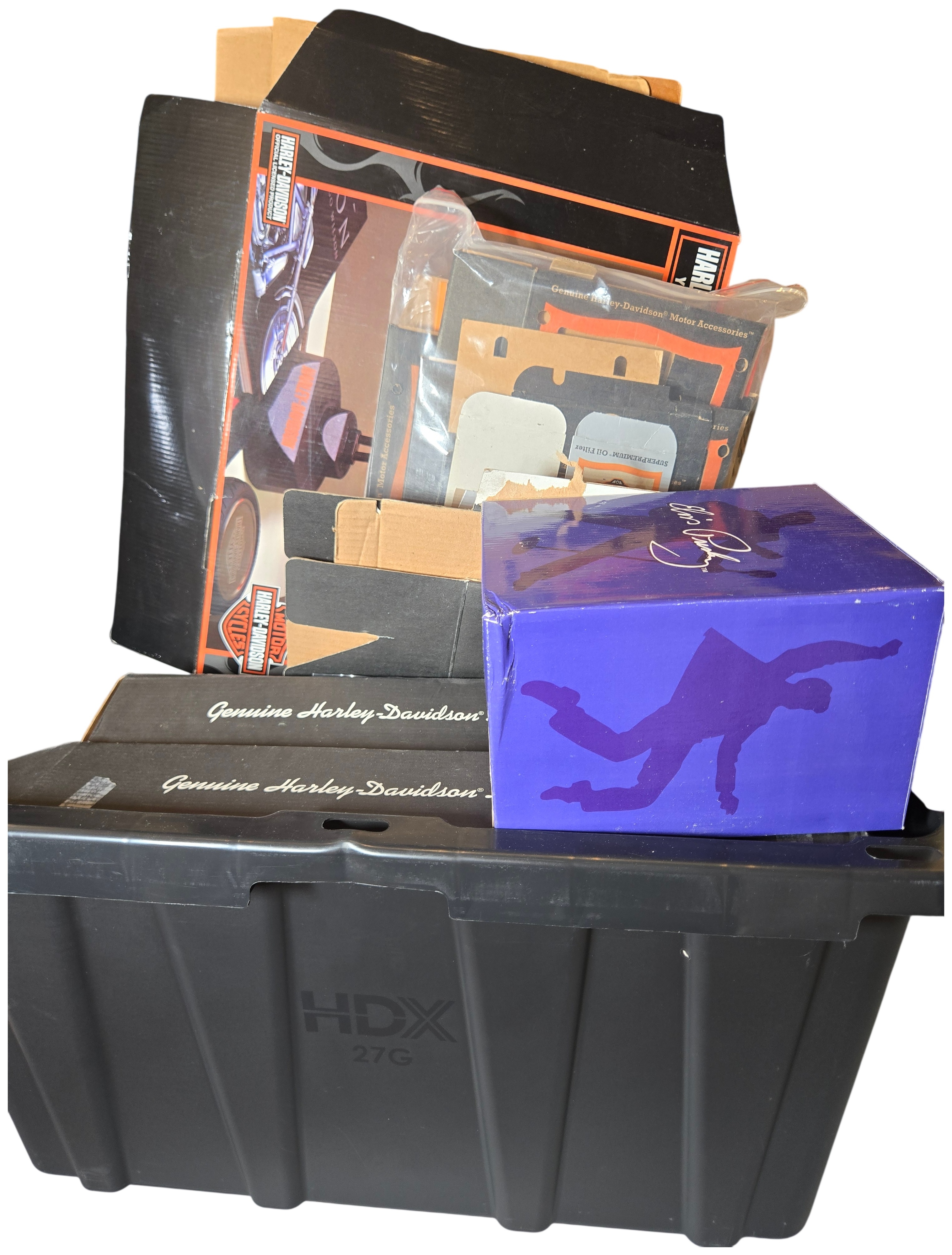 Harley-Davidson and Elvis Presley Product Packaging
