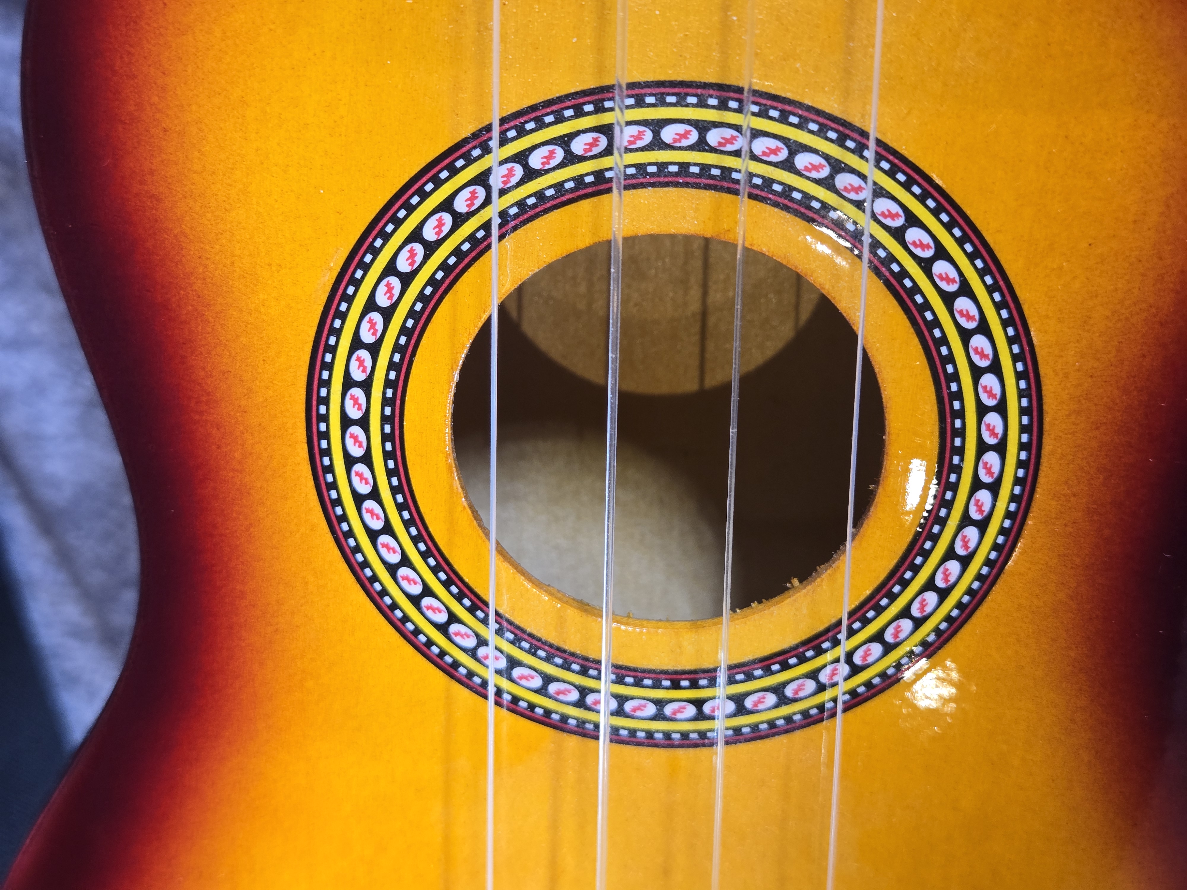 A Soprano Ukulele with an Ohana Branded Padded Gig Bag
