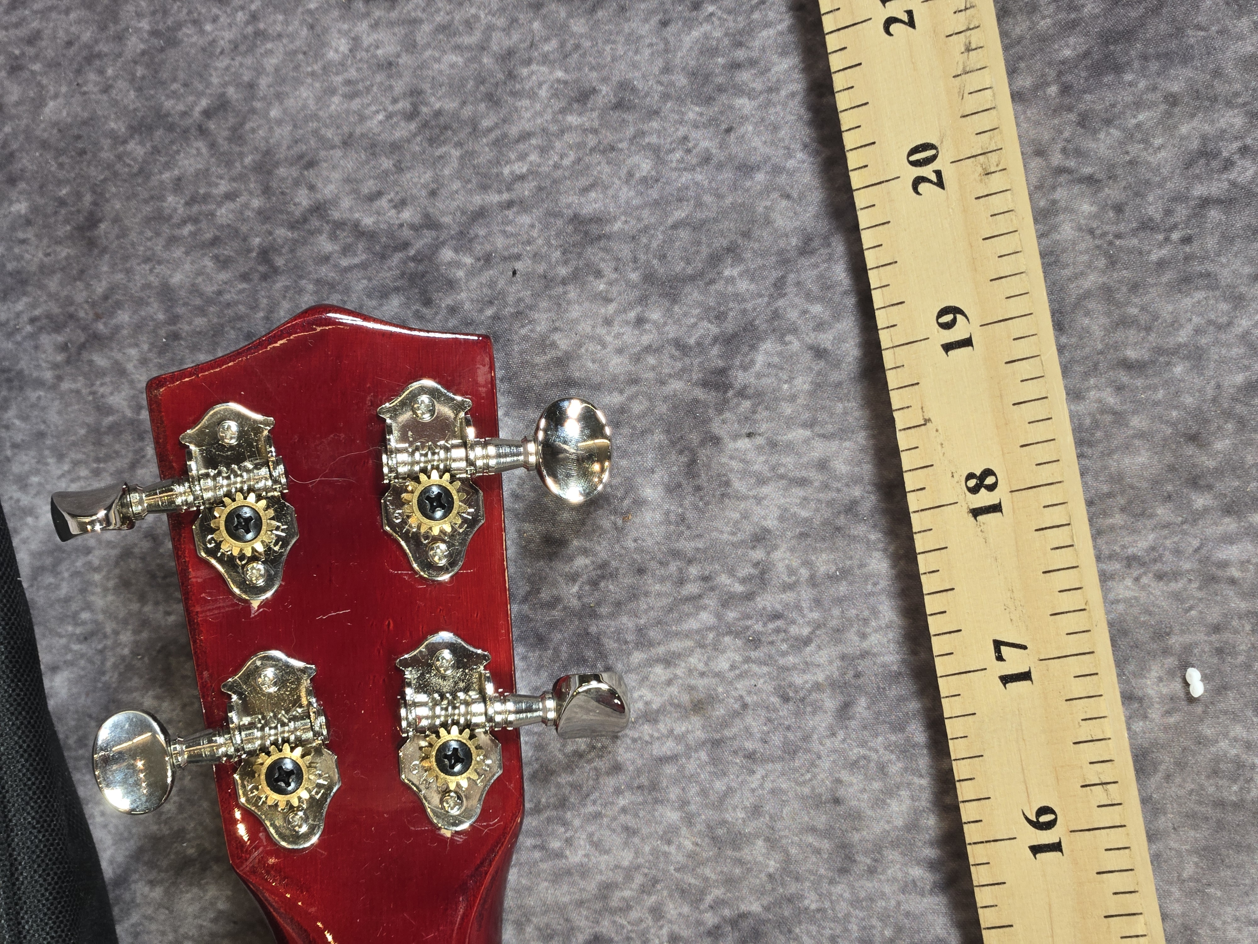 A Soprano Ukulele with an Ohana Branded Padded Gig Bag