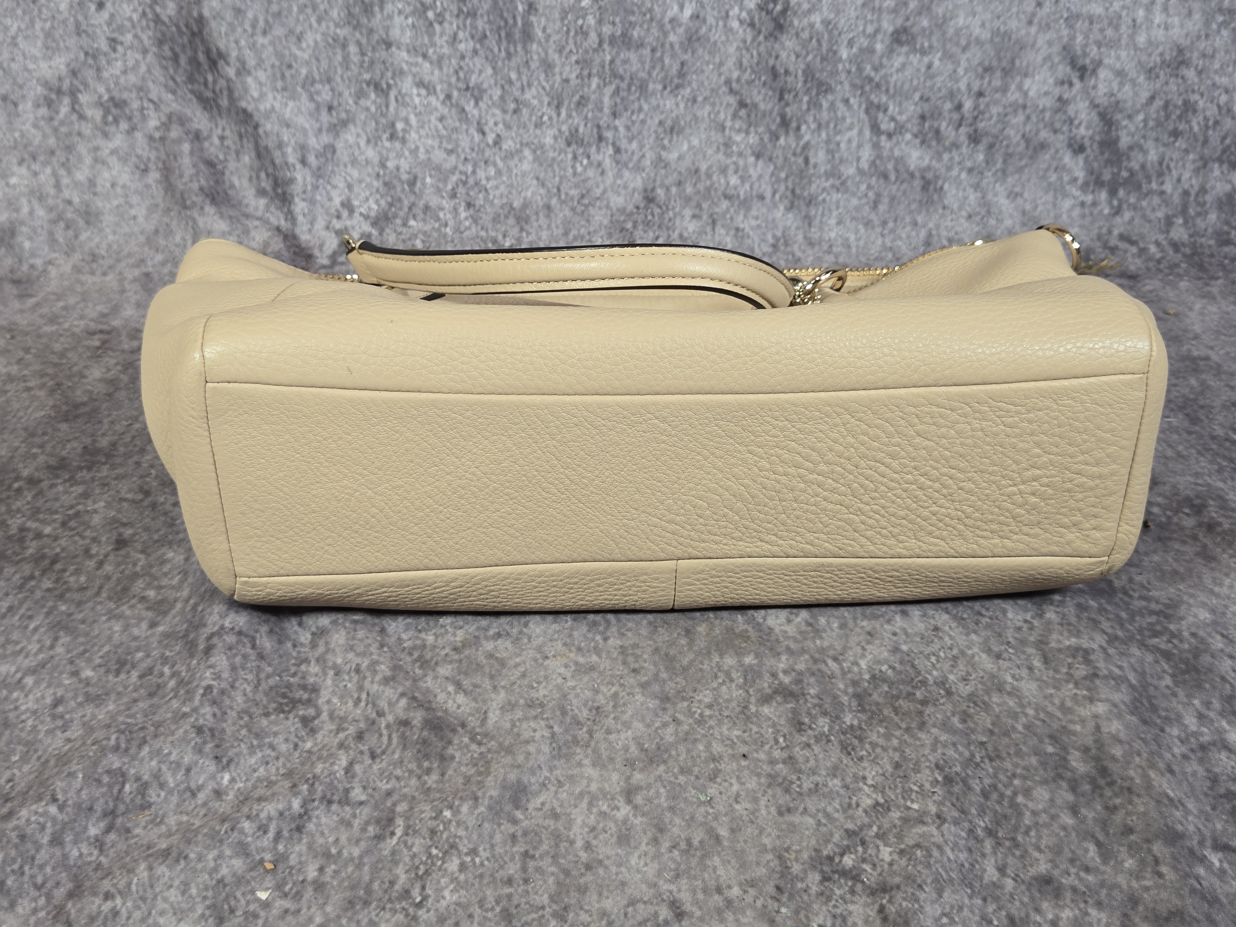 Coach Prairie Satchel in Chalk Pebbled Leather