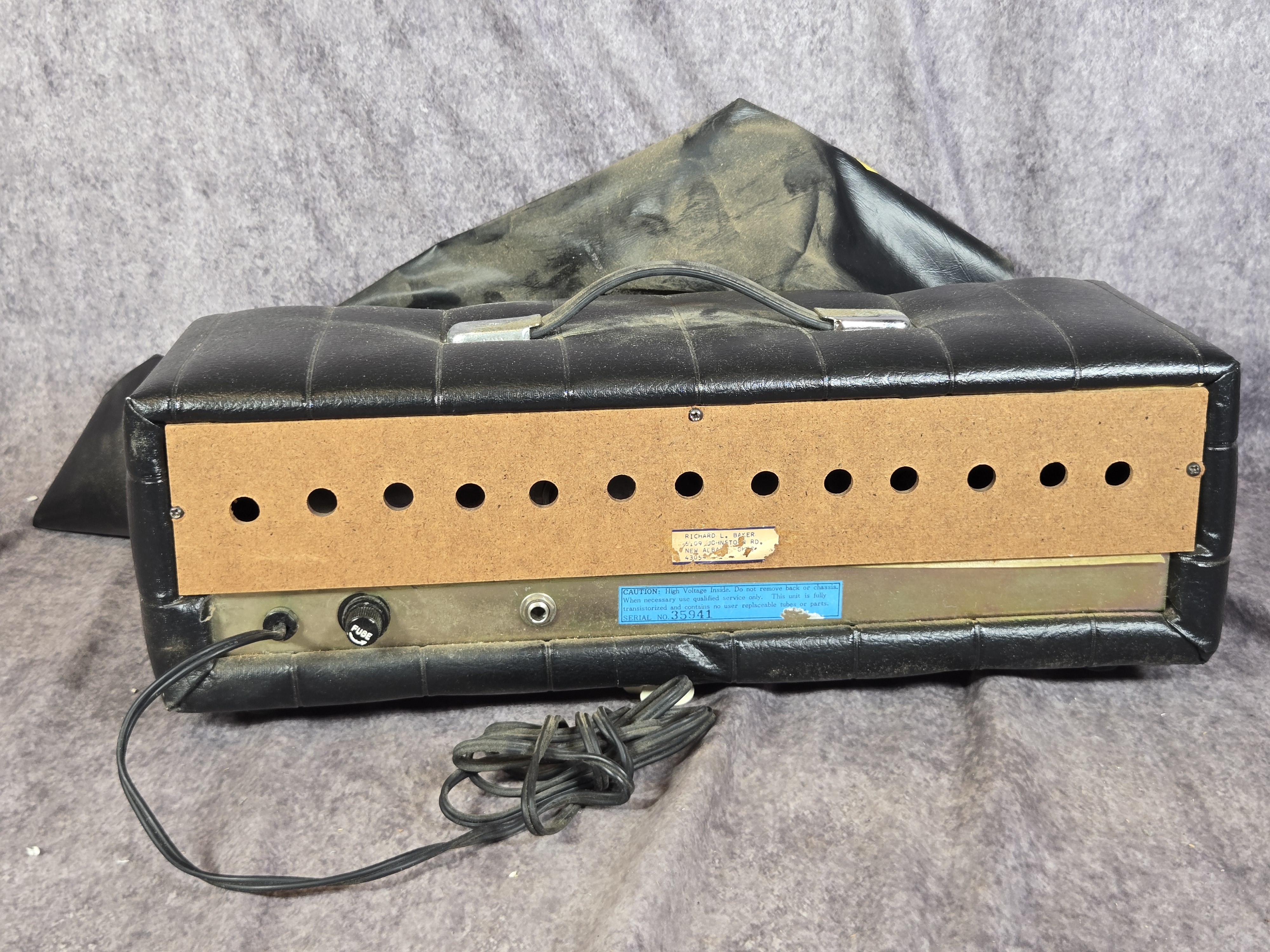 Vintage Deluxe Amplifier Solid State Guitar Amplifier Head