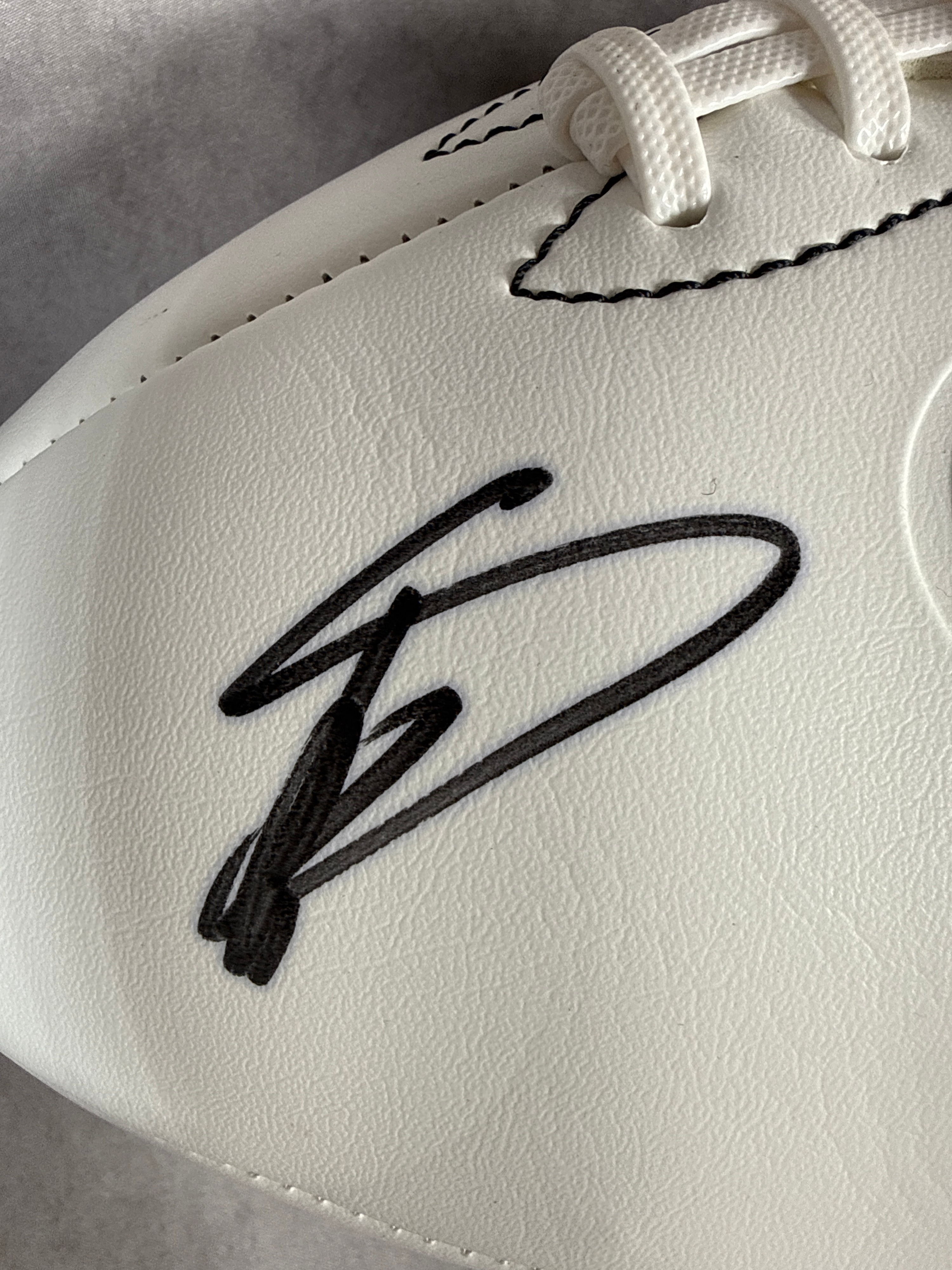 Franklin Houston Texans Stefon Diggs Autographed Football with TRISTAR Authentication