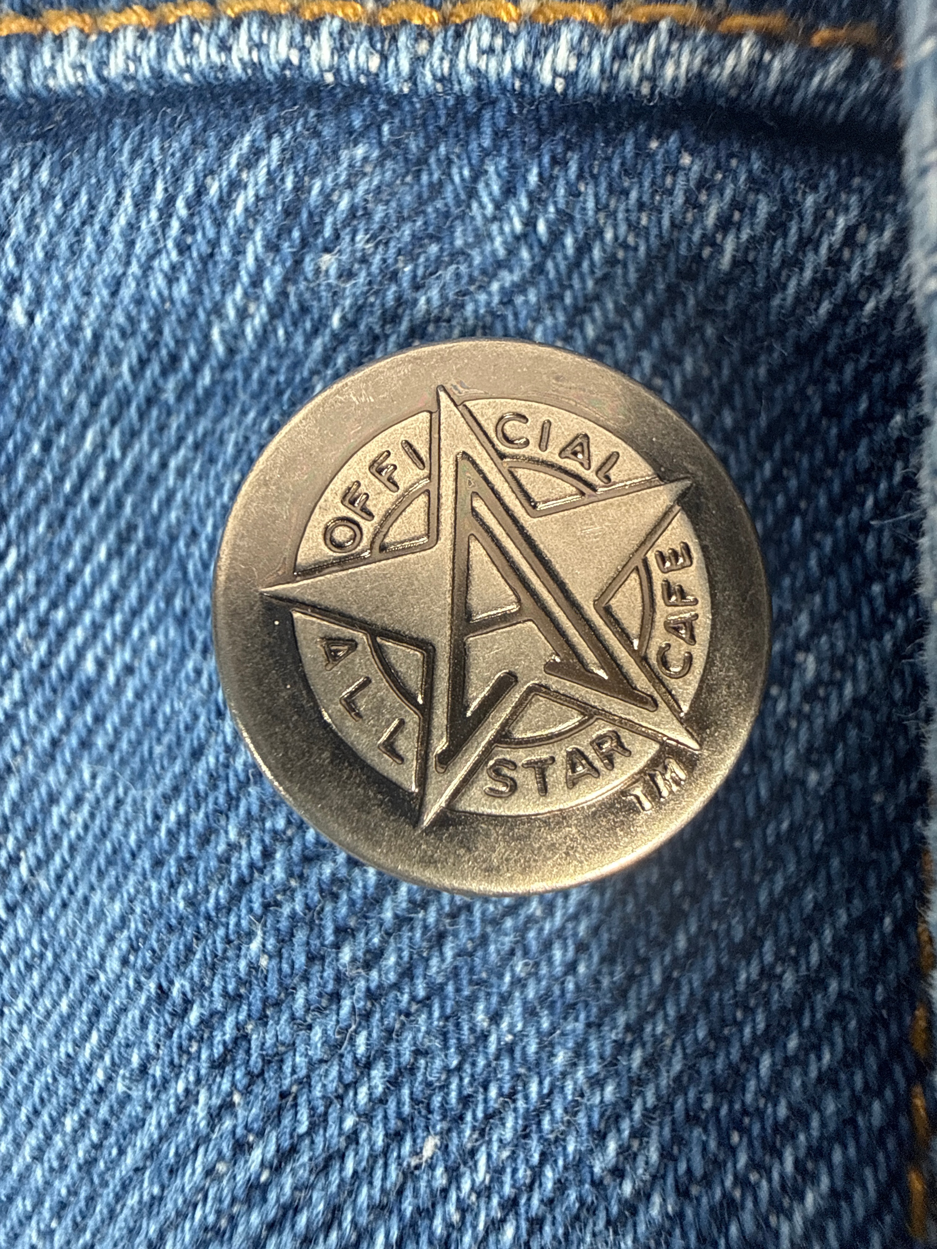 Vintage Official All Star Cafe Honolulu Denim Jacket