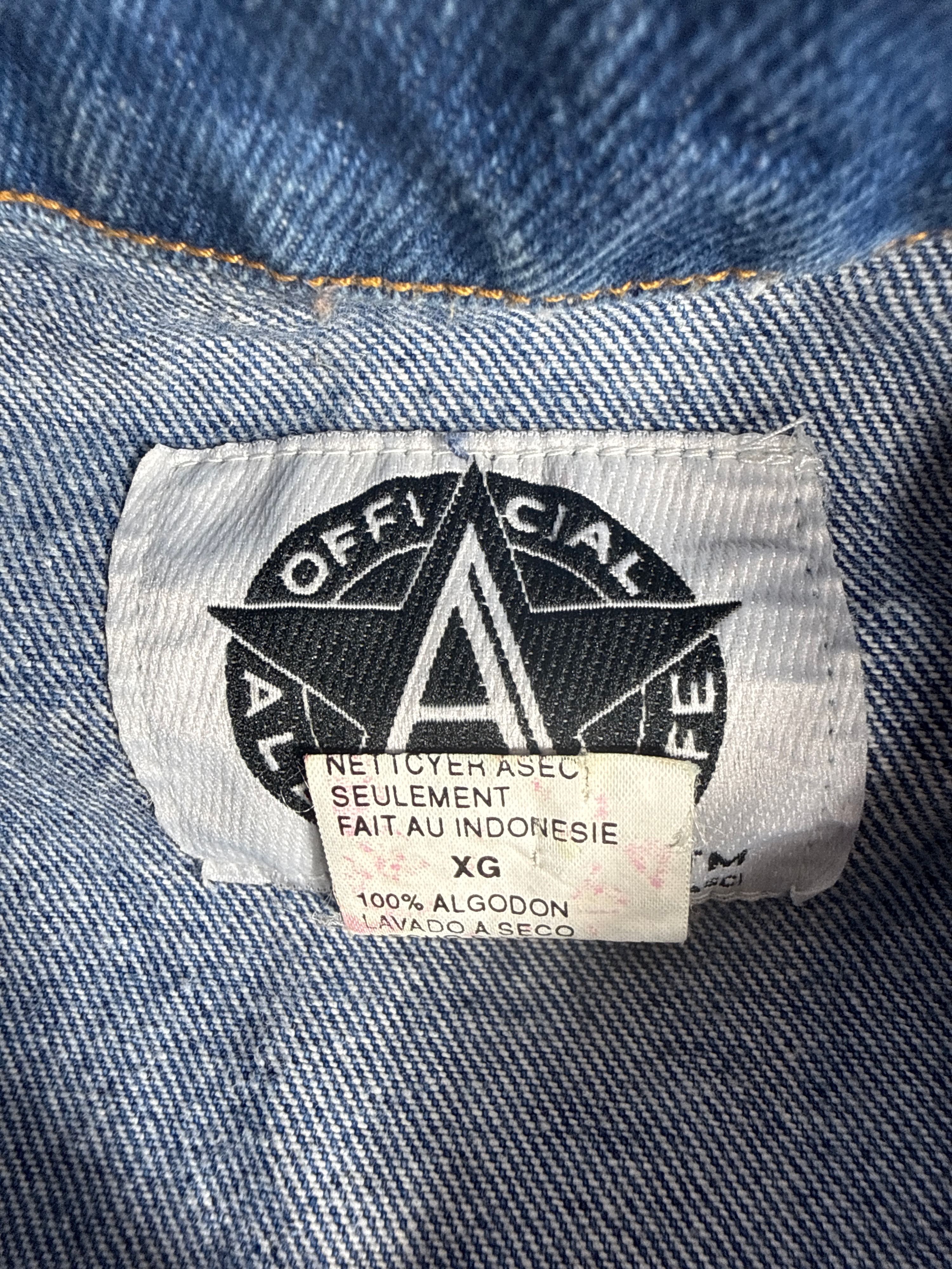 Vintage Official All Star Cafe Honolulu Denim Jacket