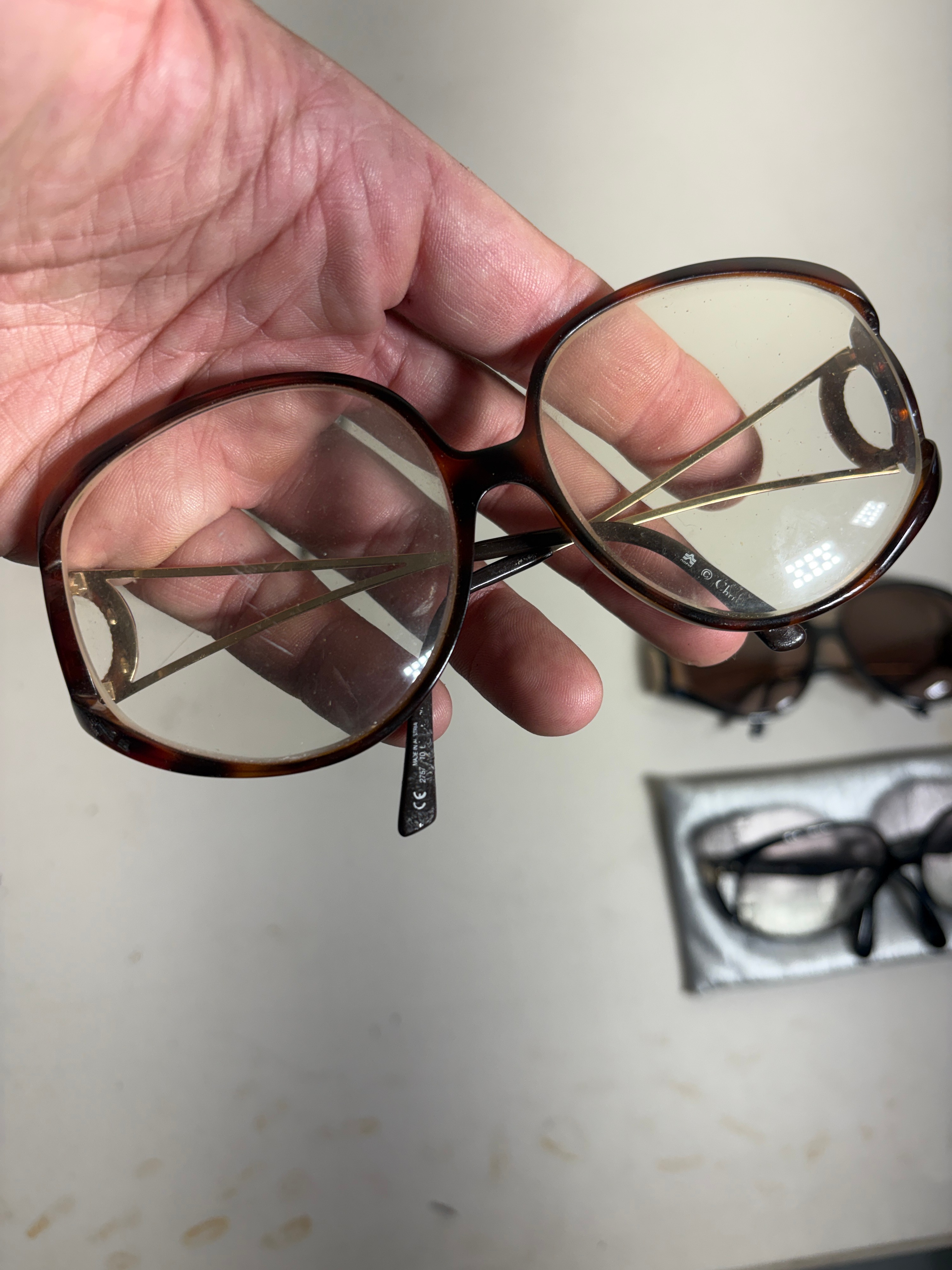 Four Vintage Christian Dior Optyl Sunglasses and Prescription Eyeglasses