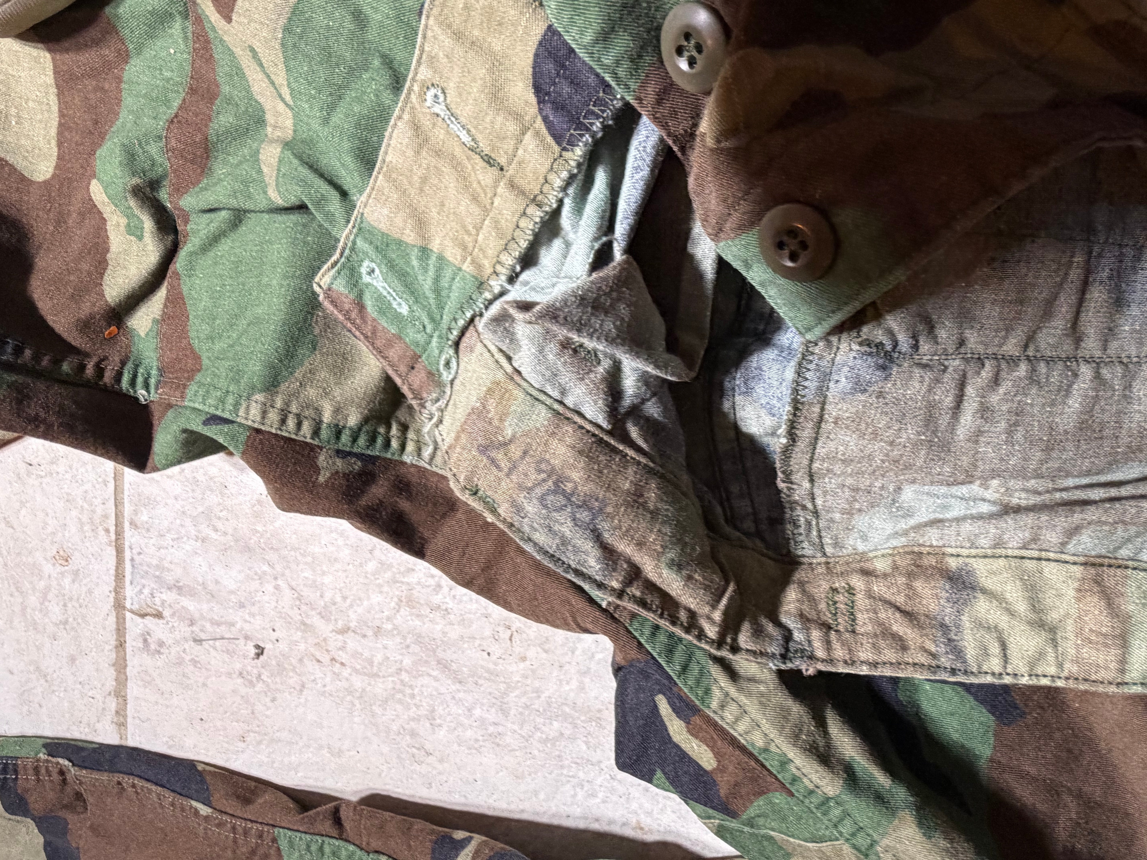 Group Lot US Military M81 Woodland Camouflage Combat Trousers