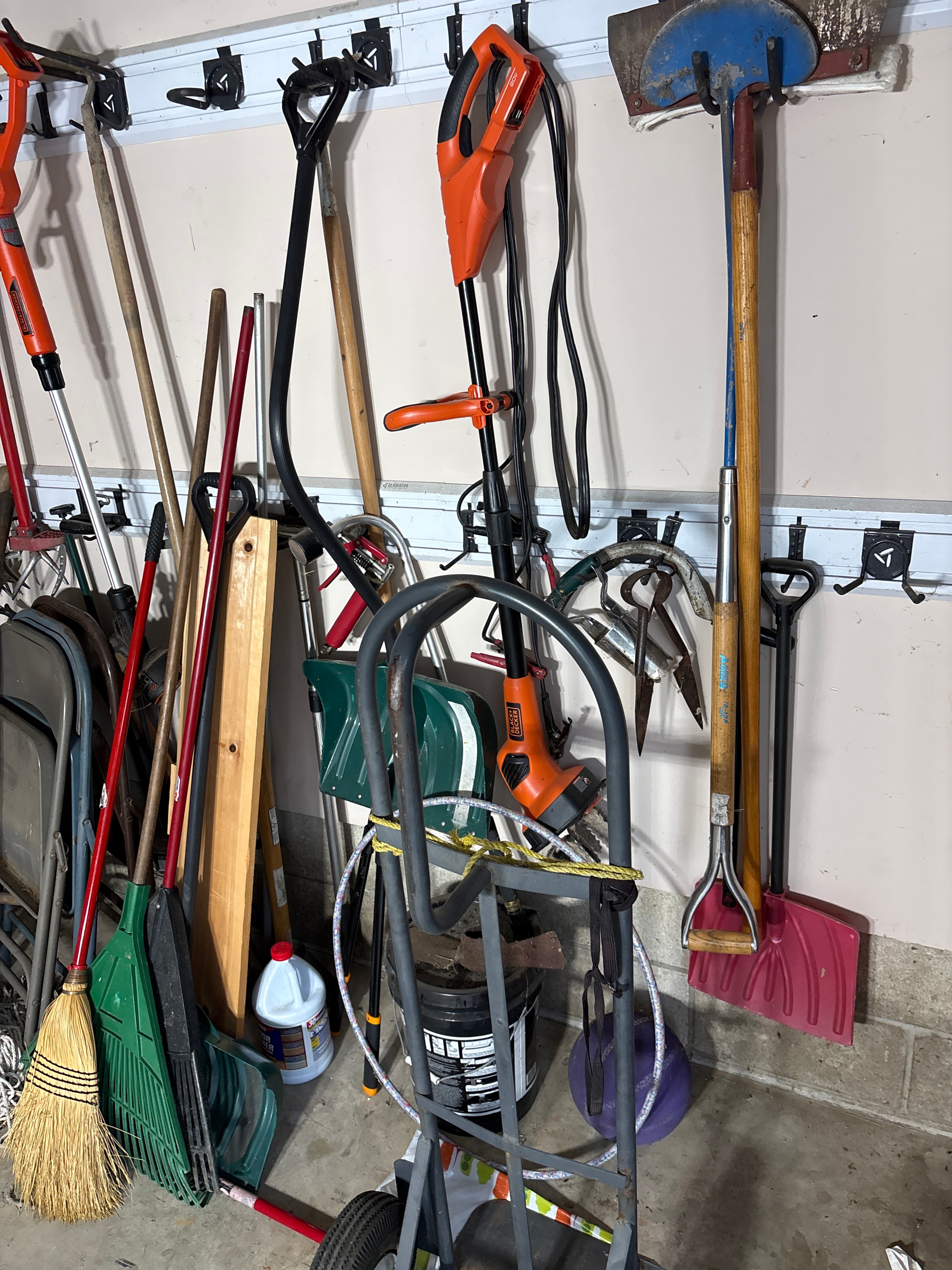 CONTENTS LOT: Large Estate Garage Collection featuring Power Tools, Household Appliances, and Historical Memorabilia