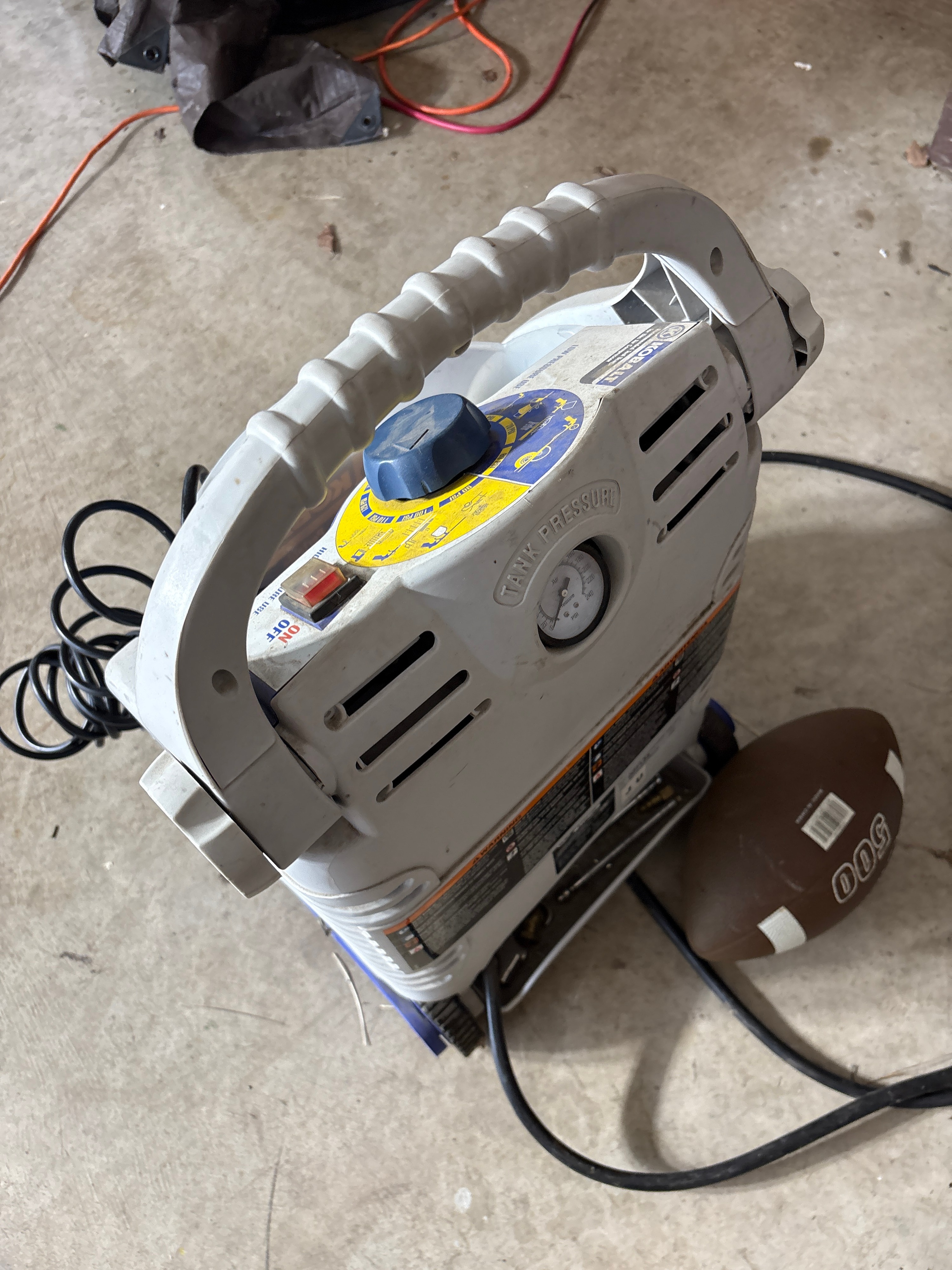 CONTENTS LOT: Large Estate Garage Collection featuring Power Tools, Household Appliances, and Historical Memorabilia