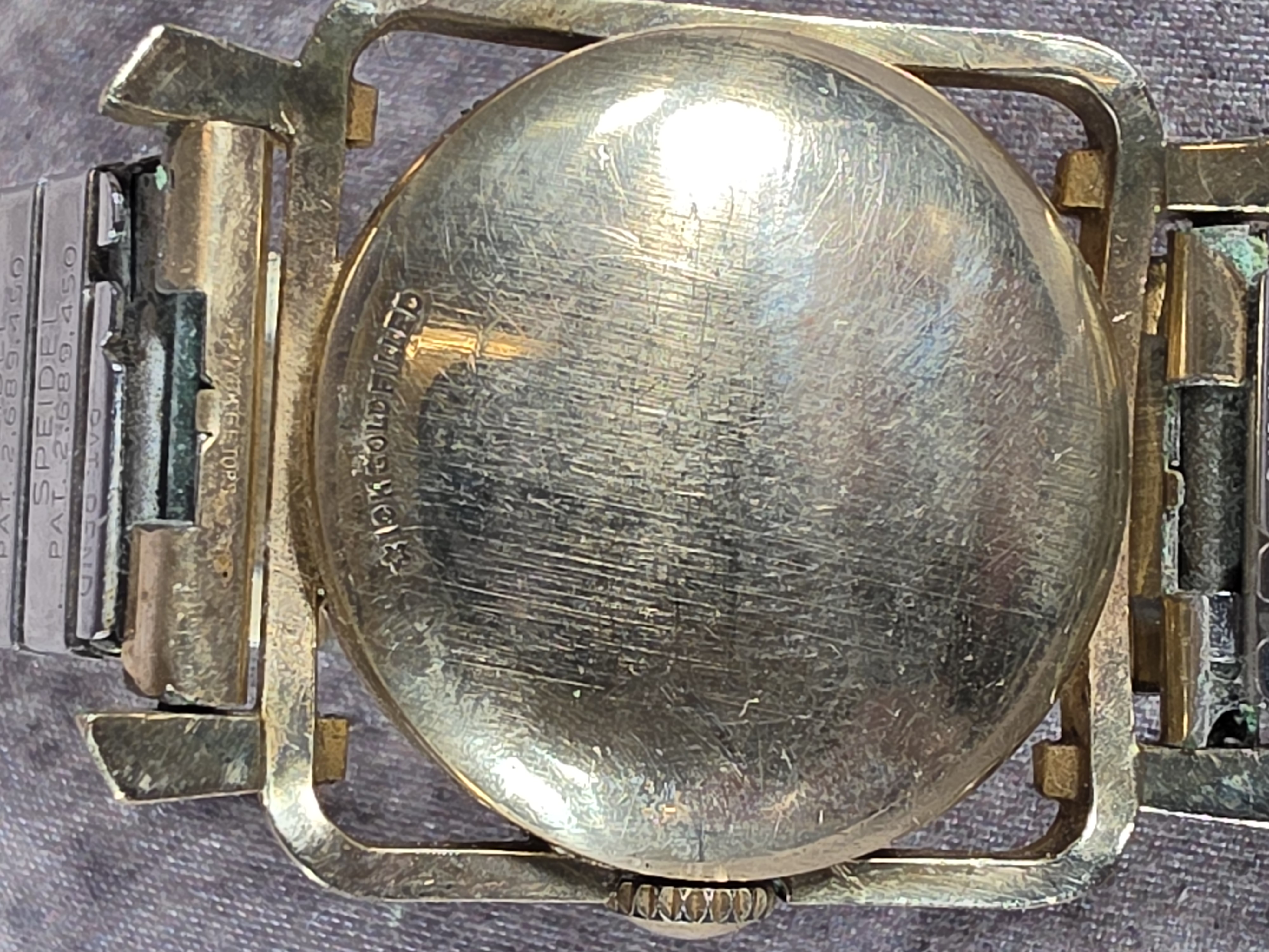 Two Vintage Gold Filled and Stainless Steel Automatic Wristwatches Including Bulova and Wittnauer
