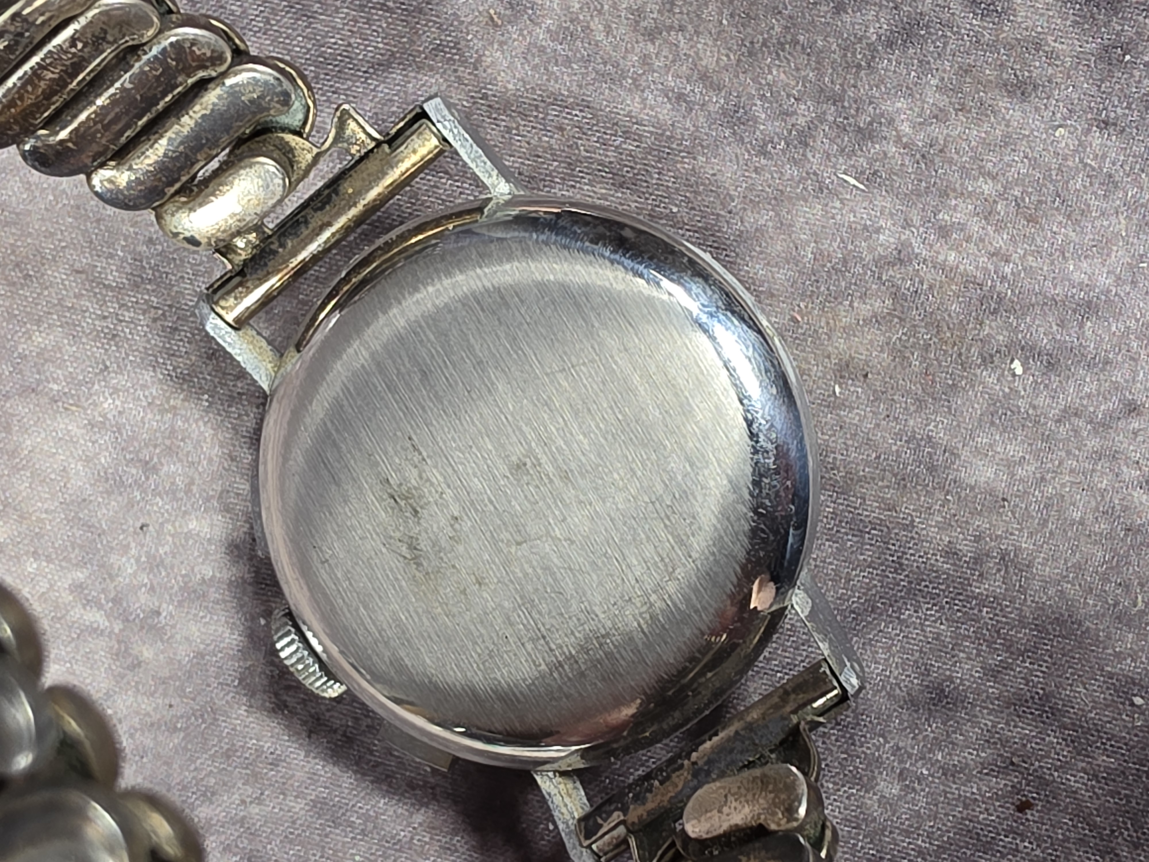 Two Mid-Twentieth Century Swiss Manual Wind Chronograph Wristwatches