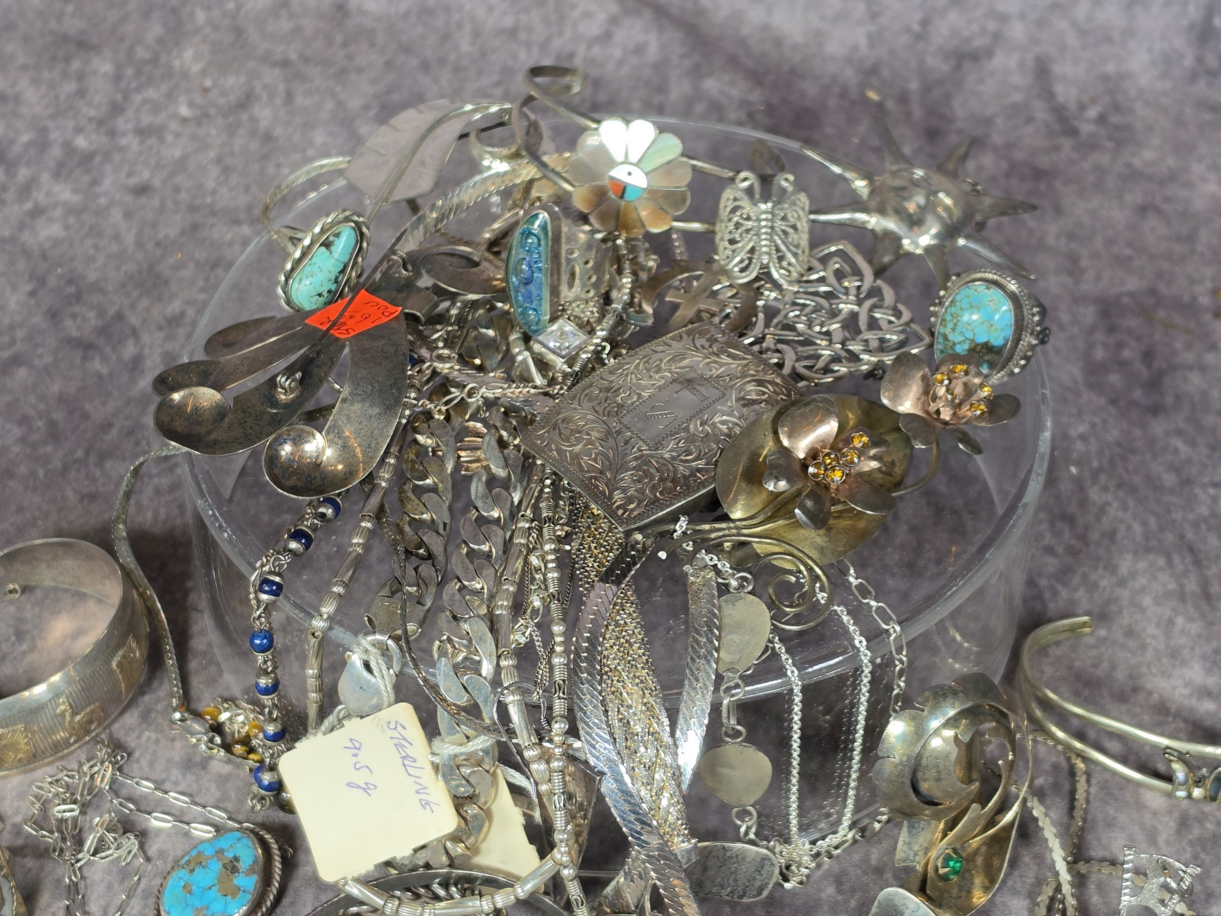 716 grams Group Lot Sterling silver jewelry