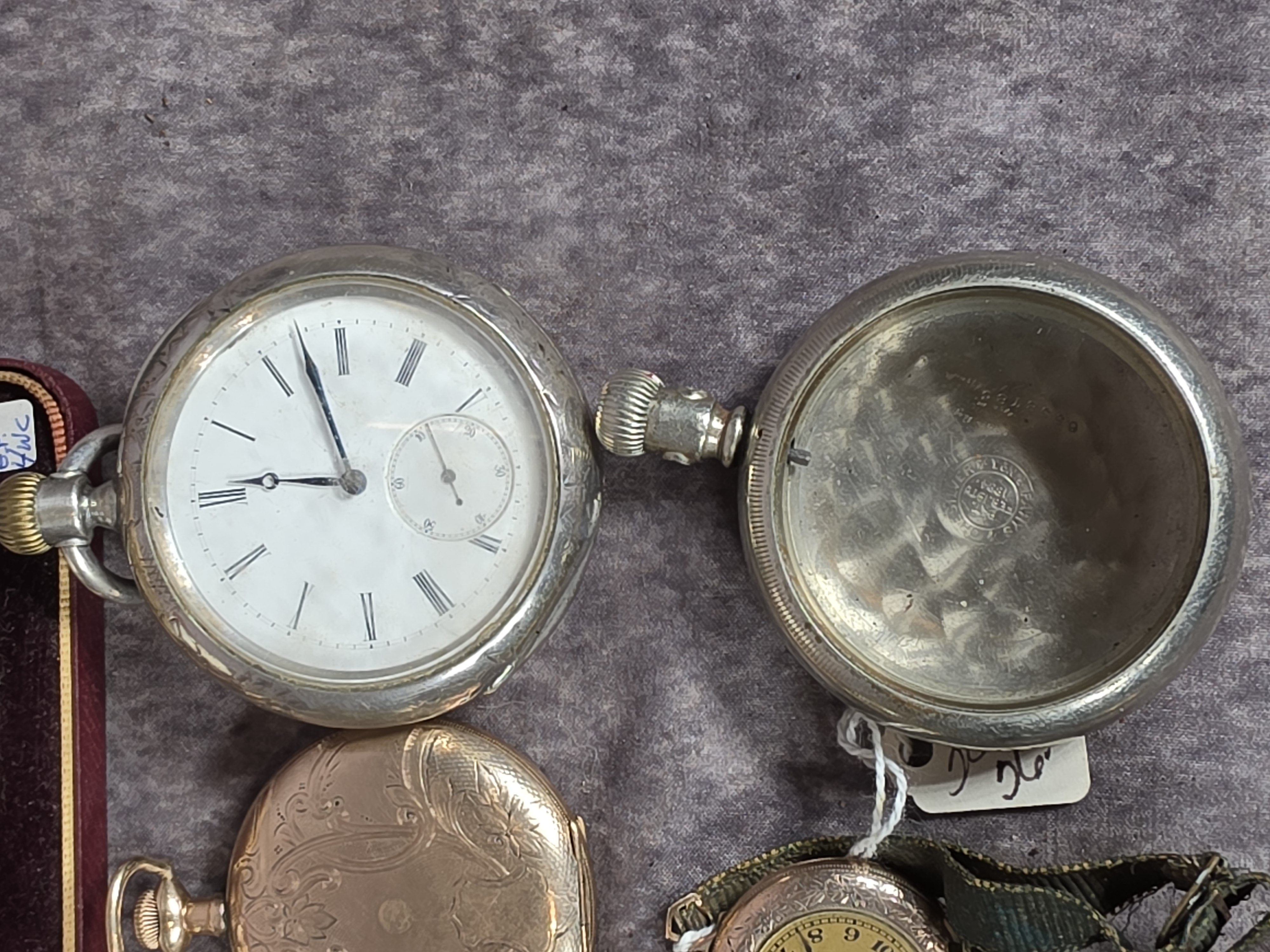 Group Lot of Vintage Pocket Watches