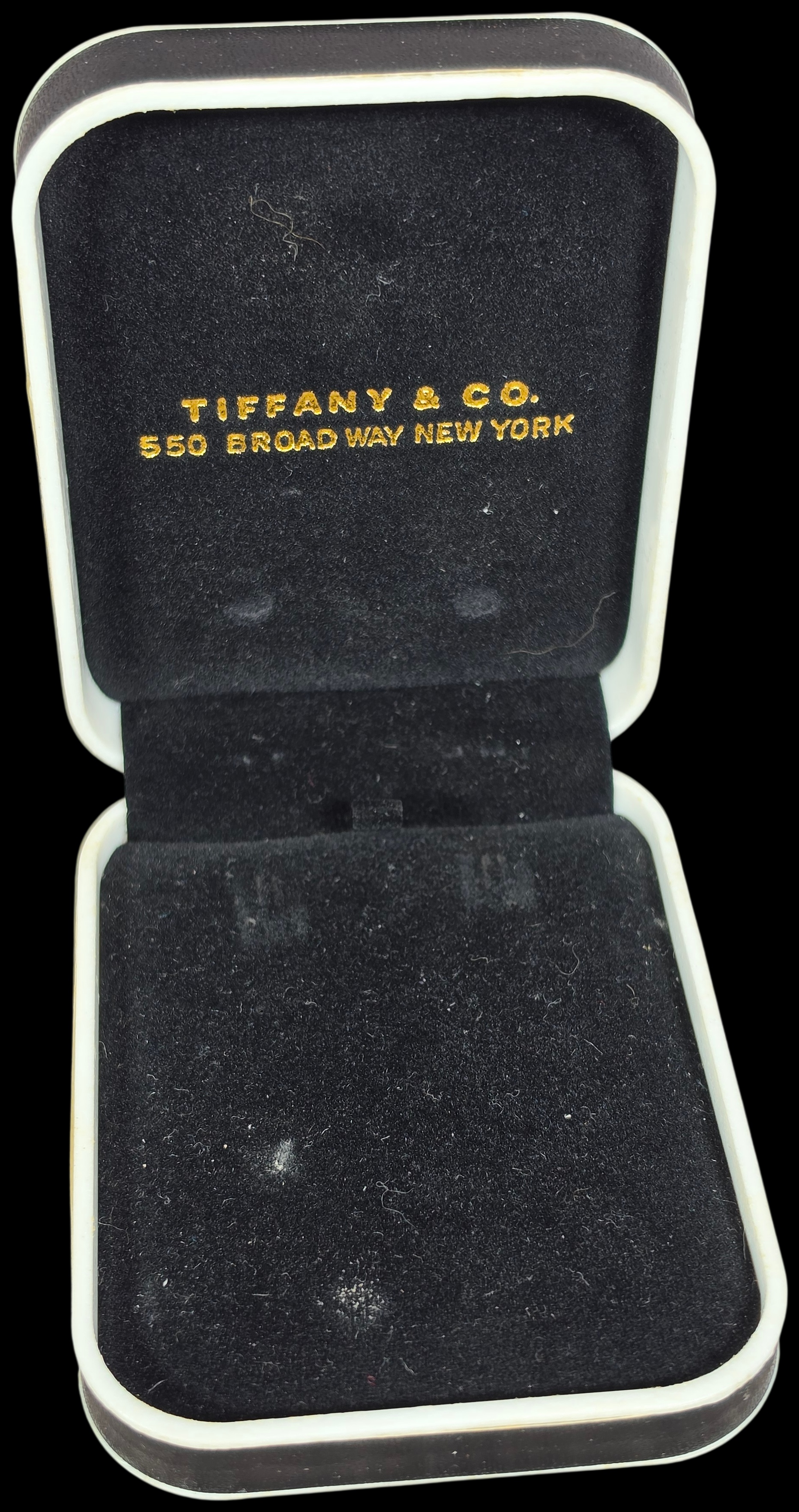Tiffany and Co. Historical 550 Broadway Address Jewelry Presentation Box