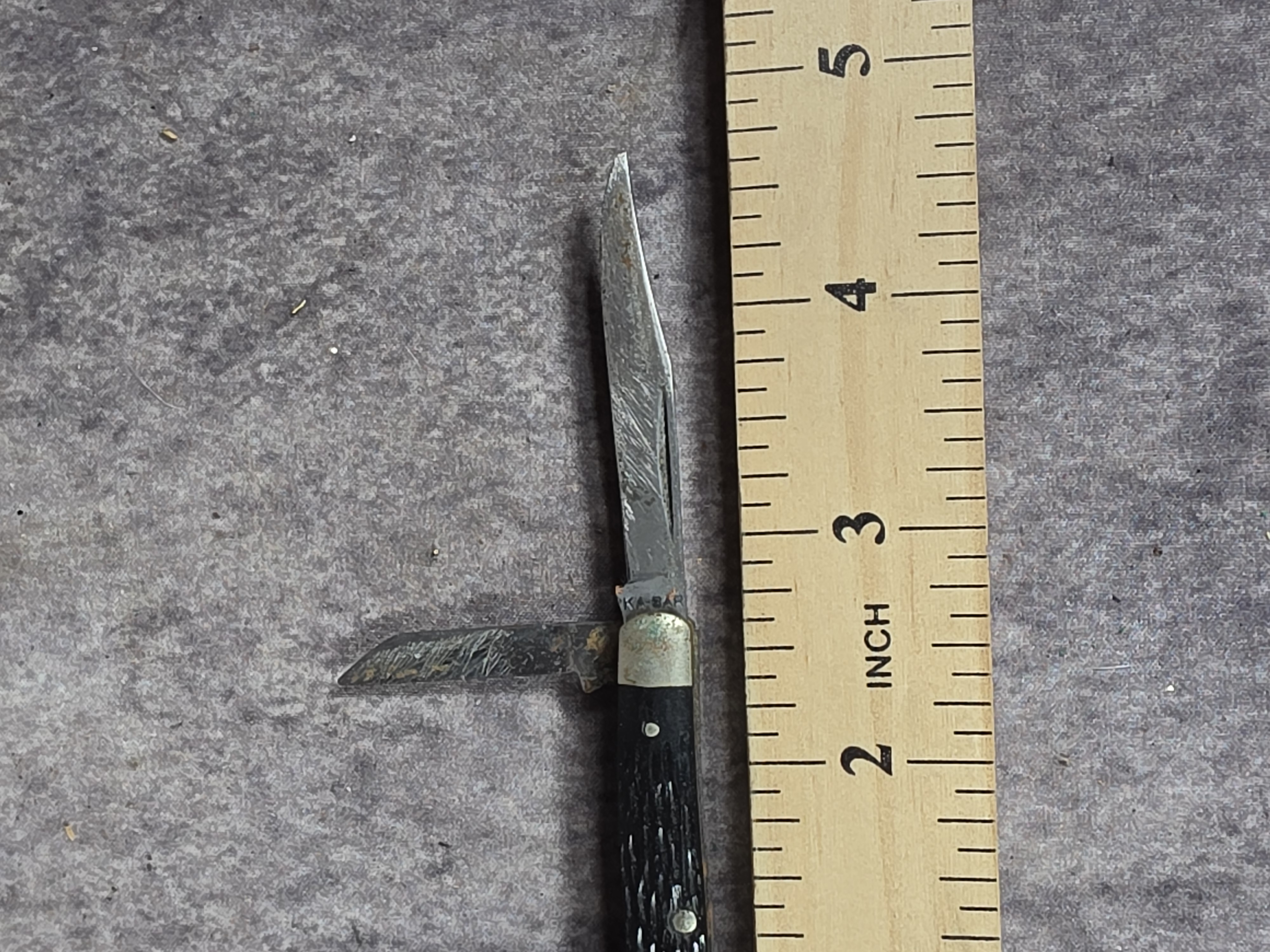 Vintage KA-BAR Three Blade Stockman Pocket Knife
