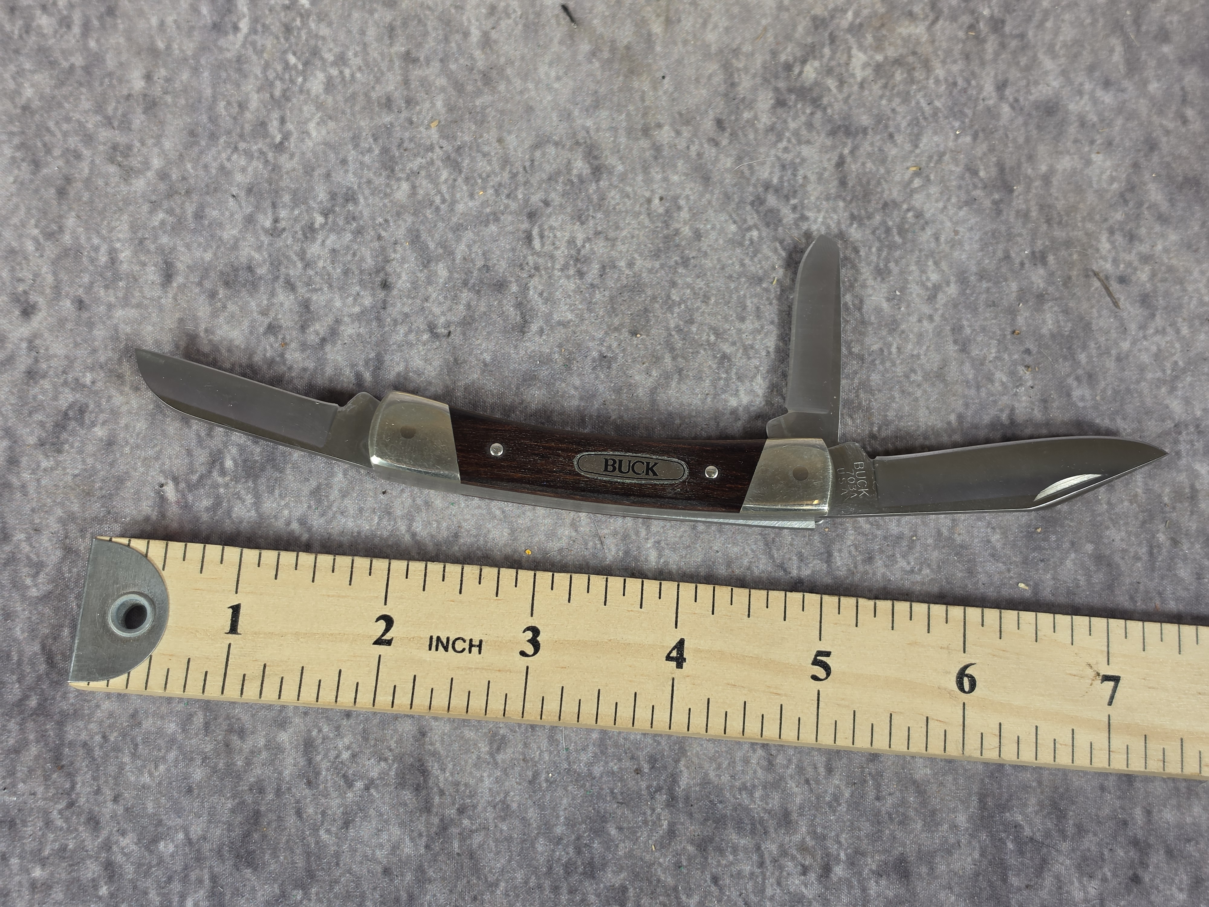 Three Buck 700 Series Pocket Knives in Original Boxes