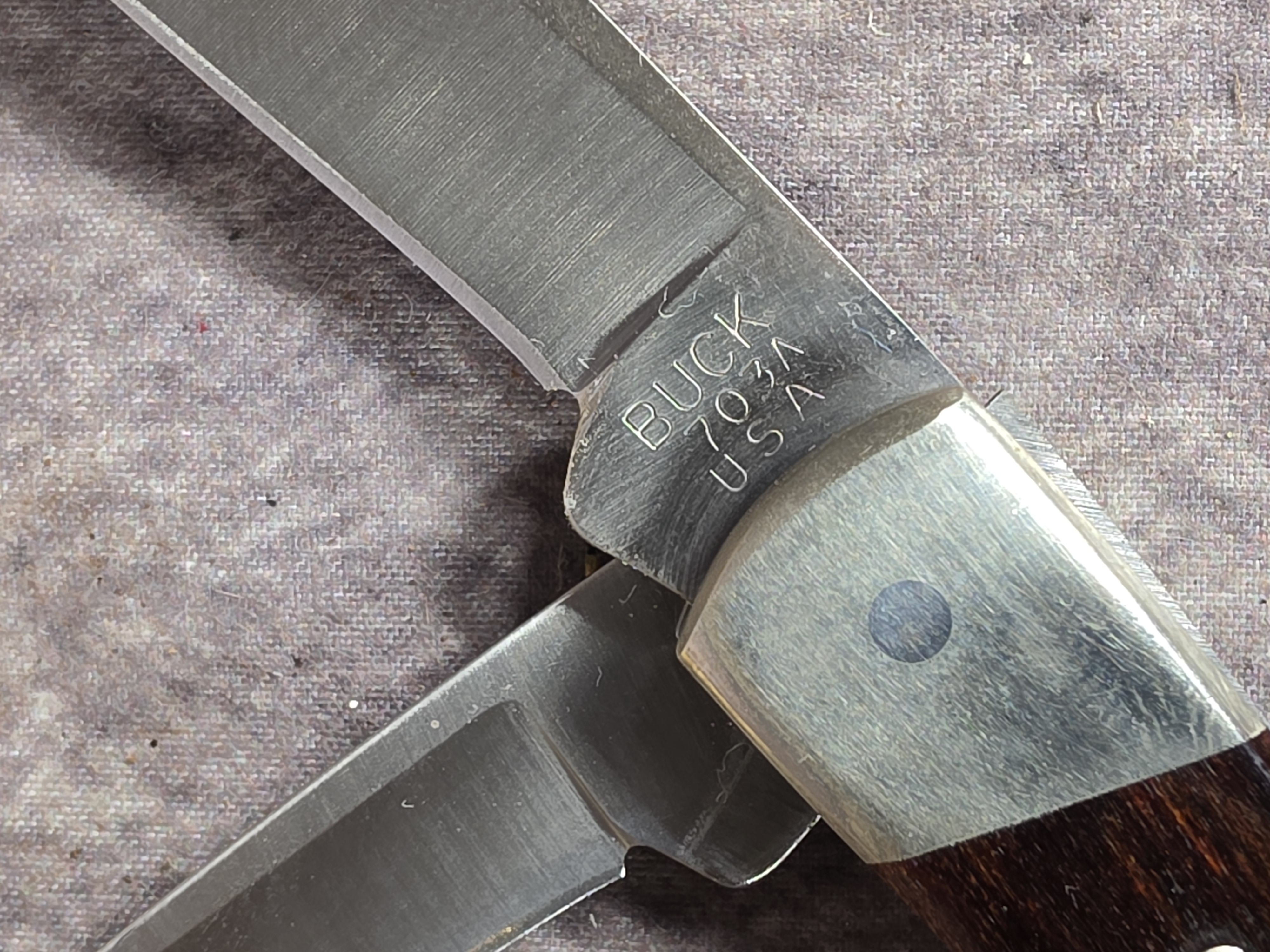 Three Buck 700 Series Pocket Knives in Original Boxes