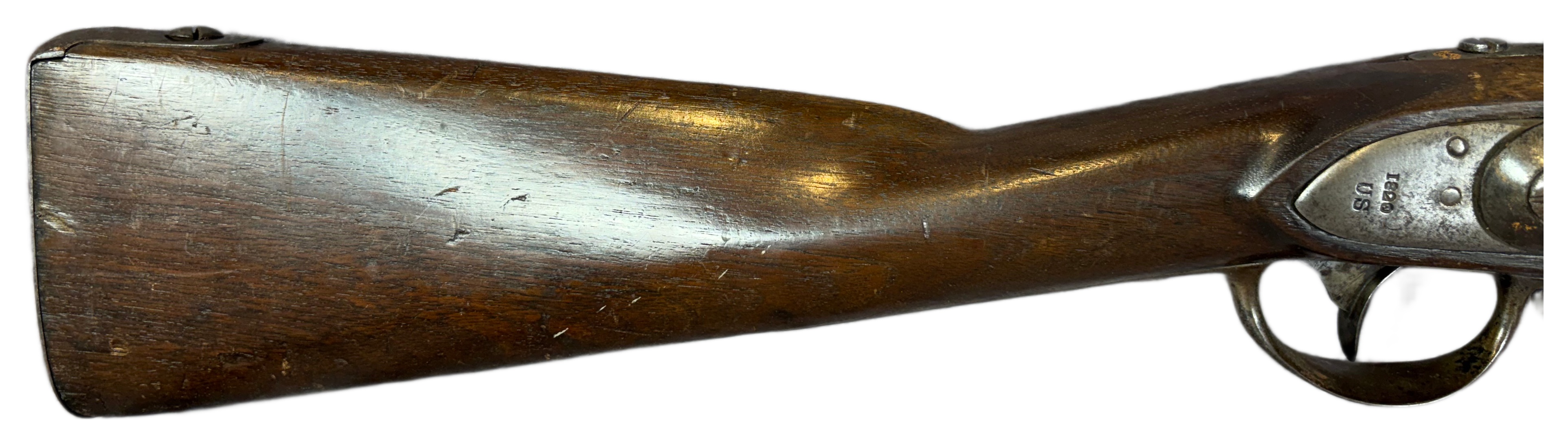 U.S. Model 1816 L. Pomeroy Percussion Conversion Muzzleloading Musket Dated 1820
