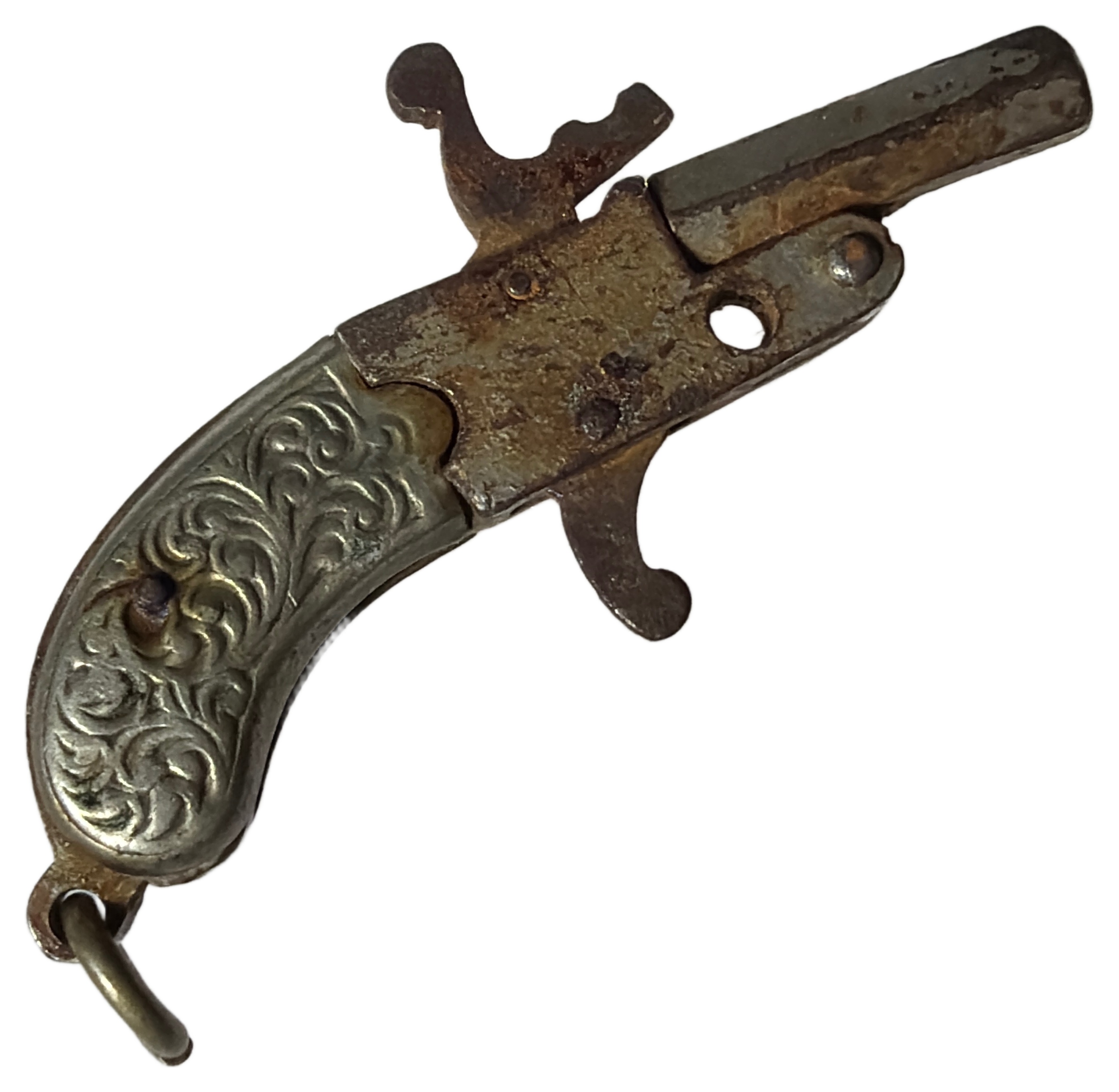Austrian Miniature Single Shot 2mm Pinfire Berloque Pistol