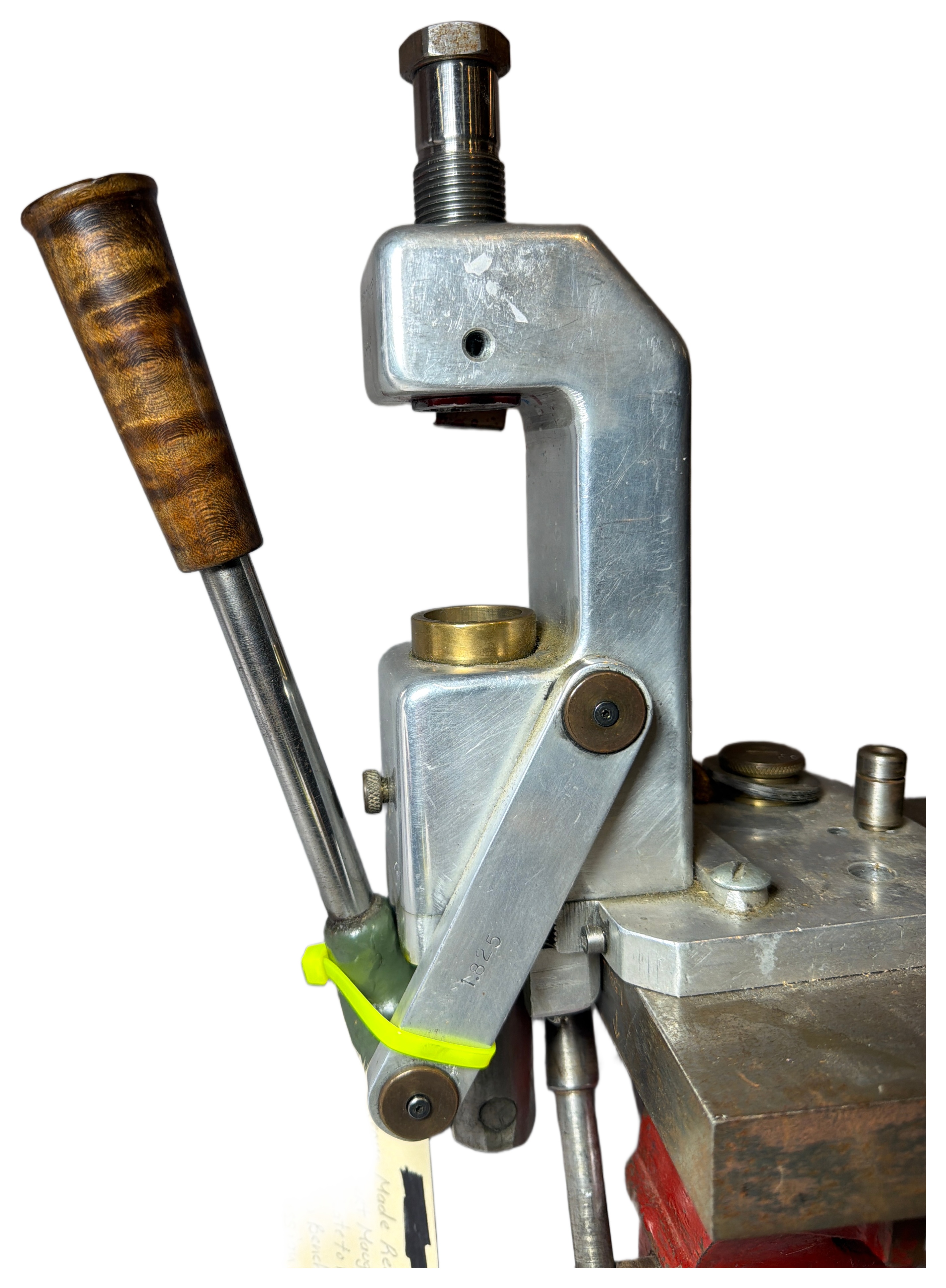 Custom Benchrest Reloading Press by Robert D. Mauger, 1996