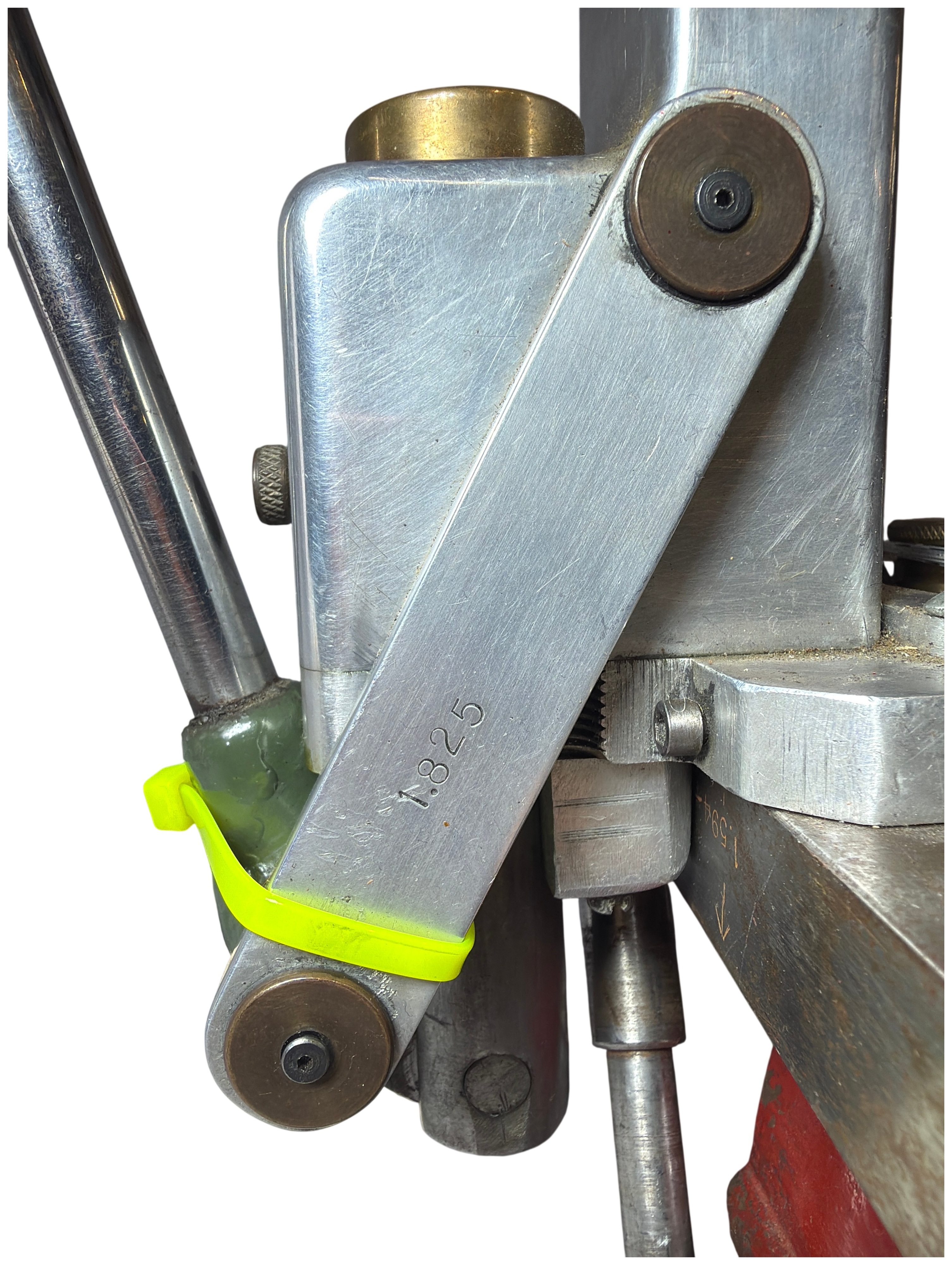Custom Benchrest Reloading Press by Robert D. Mauger, 1996