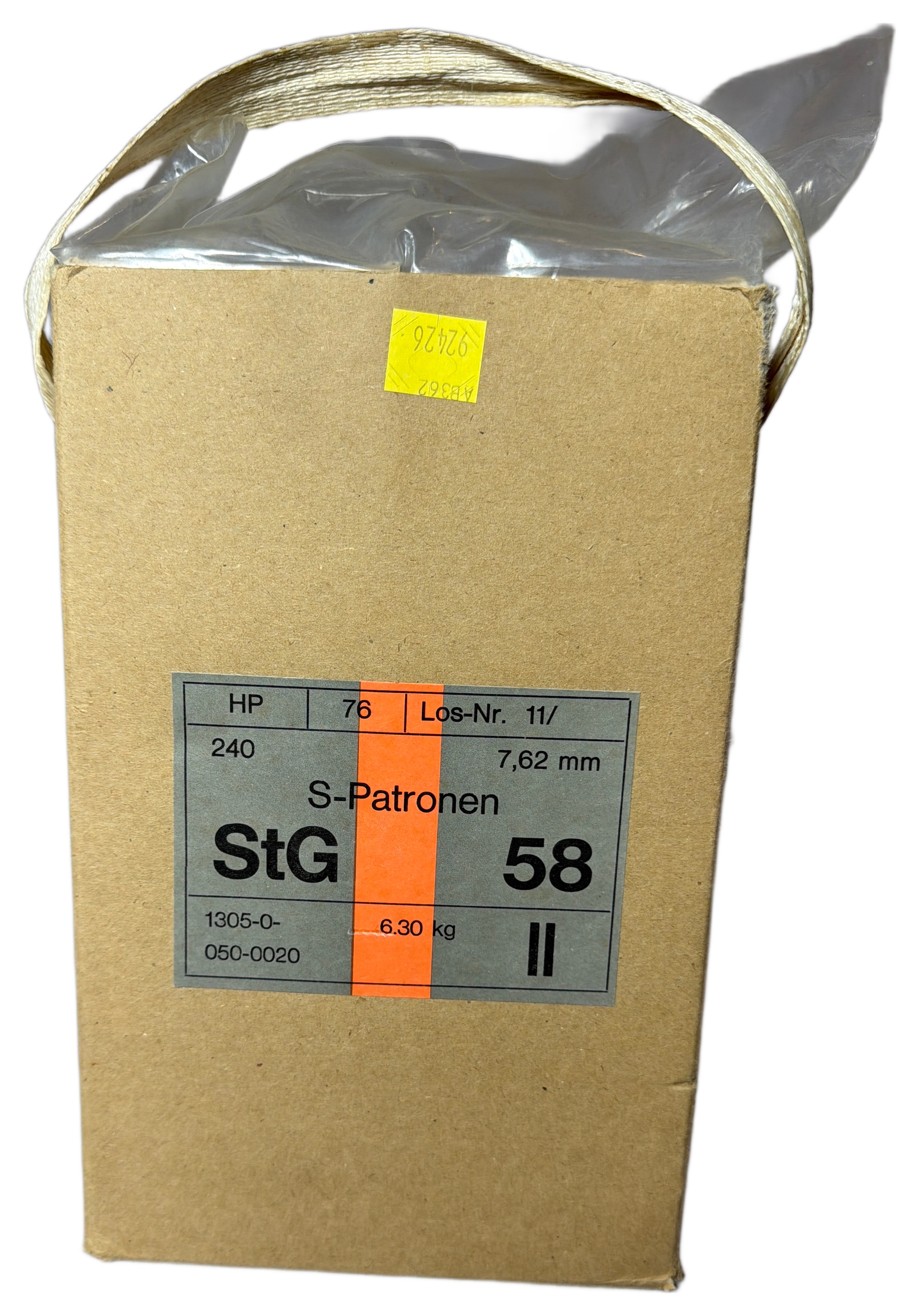 Sealed Battle Pack of 240 Rounds Hirtenberger 7.62mm NATO S-Patronen Ammunition for StG 58