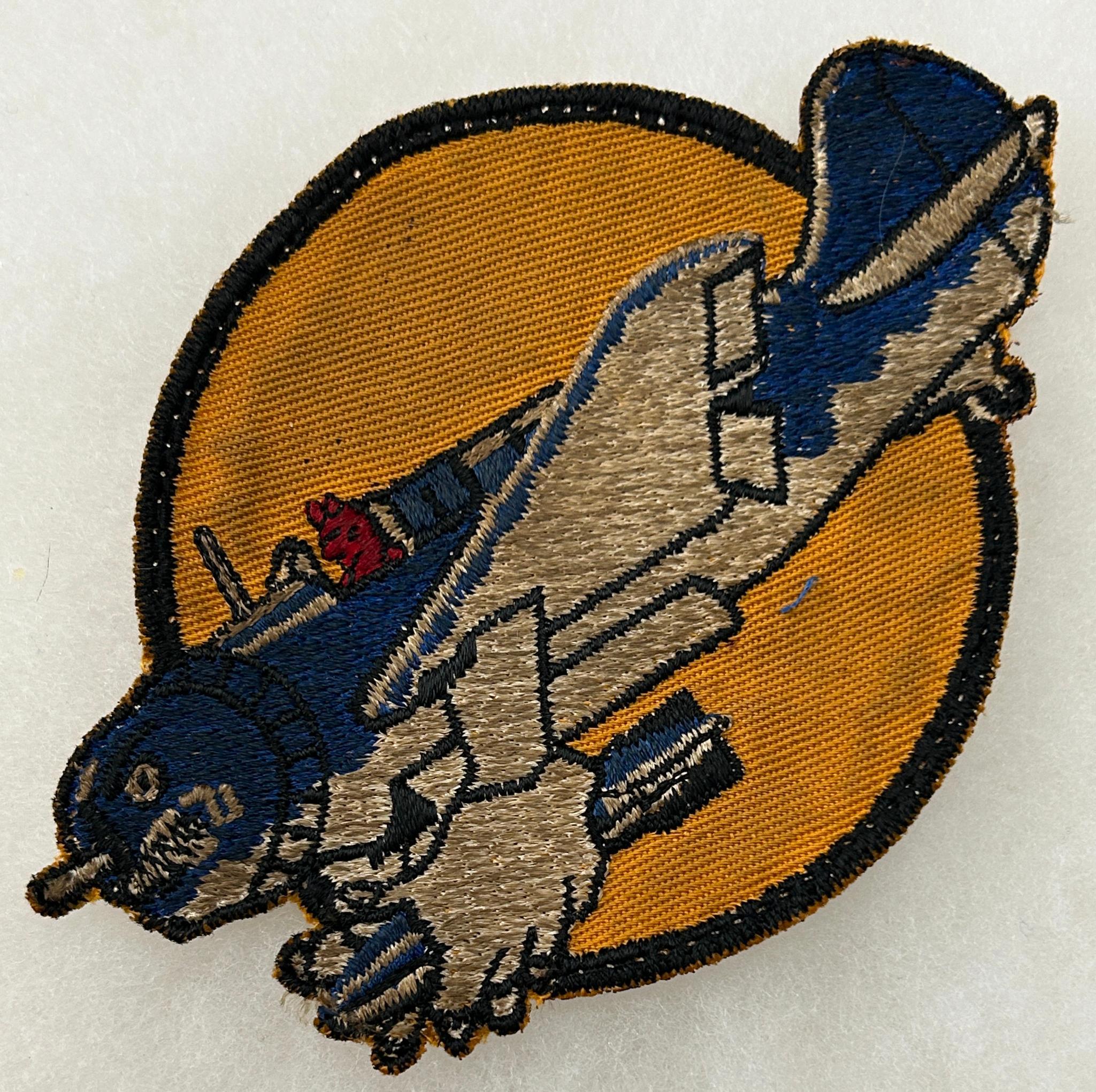 WWII U.S. Navy VB-80 Bombing Squadron Patch