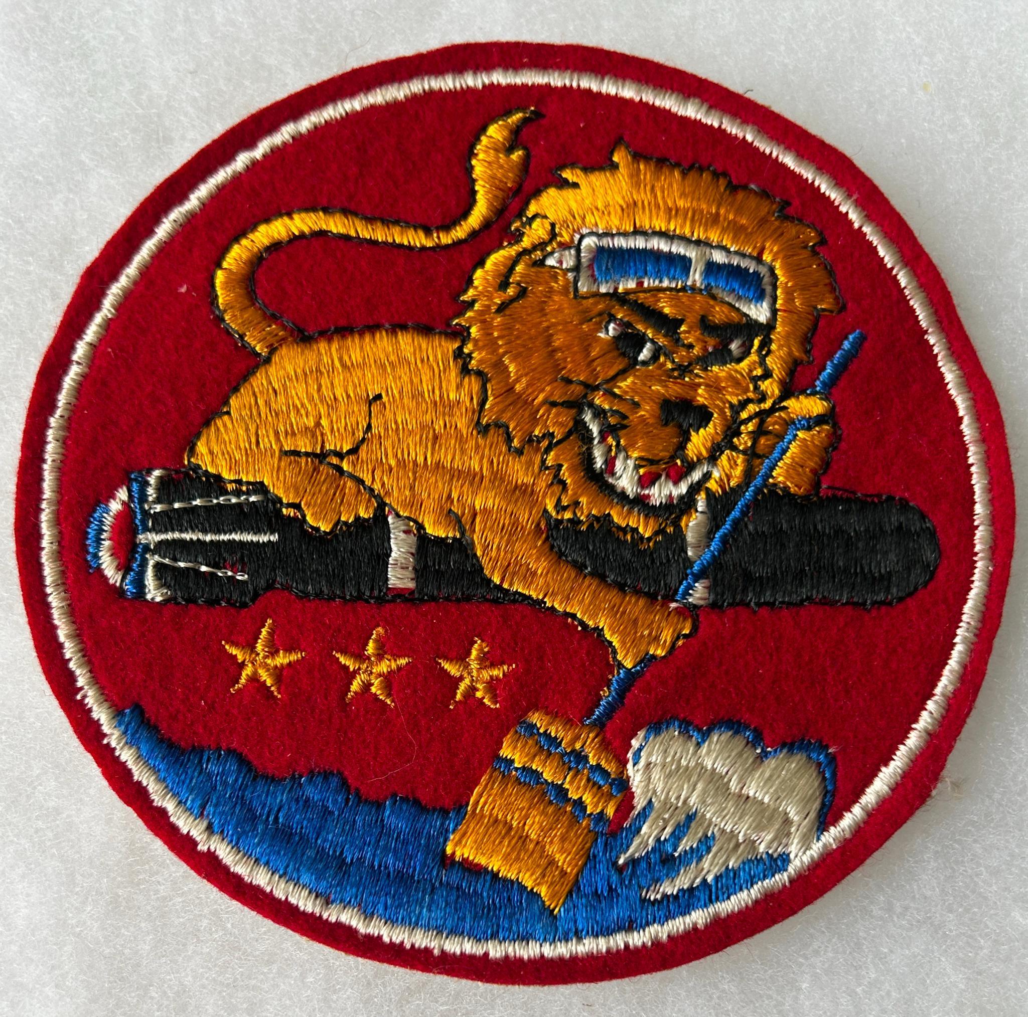 WWII U.S. Navy VT-4 Torpedo Squadron Patch