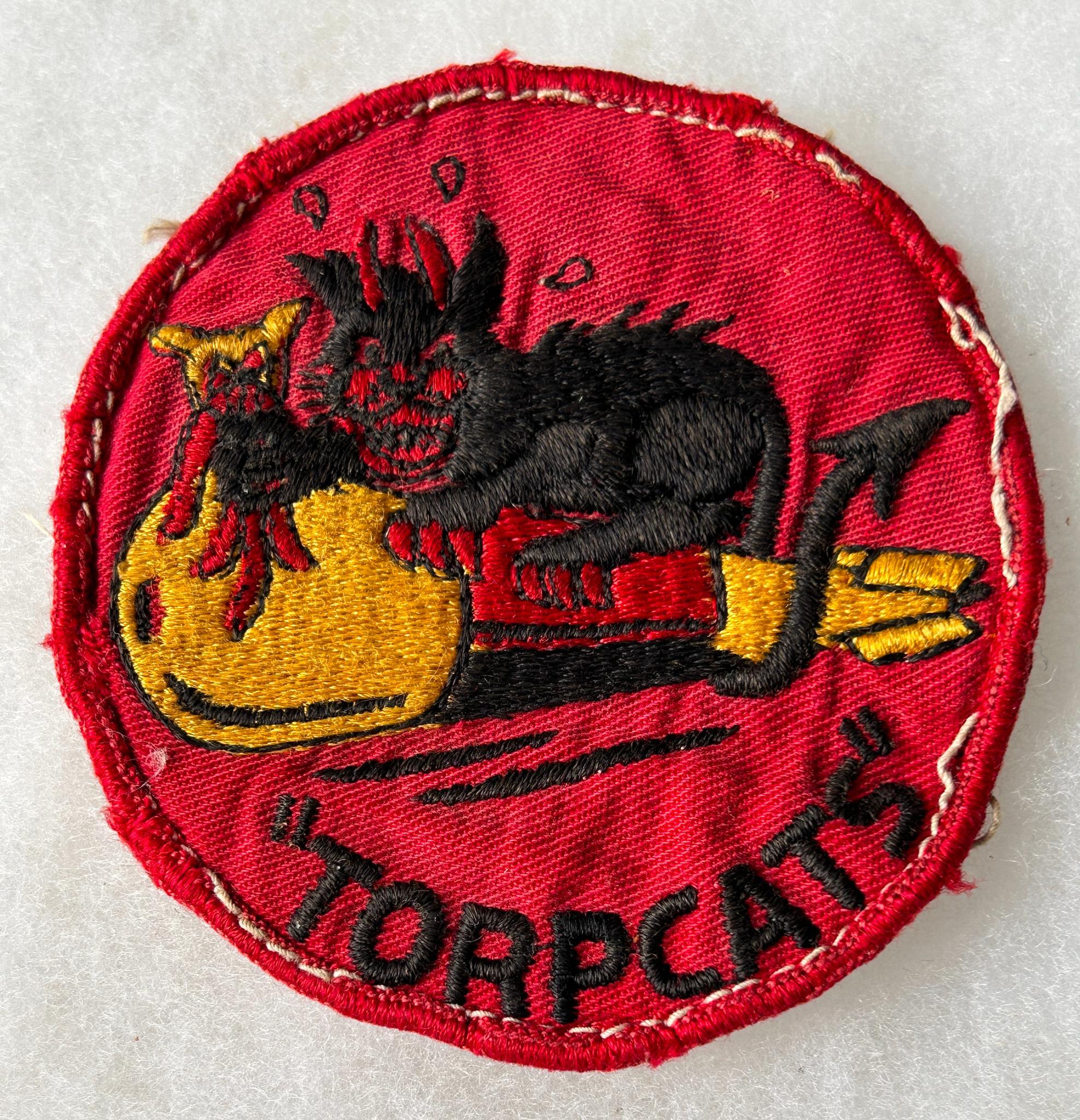 WWII U.S. Navy VT-5 Torpedo Squadron Patch