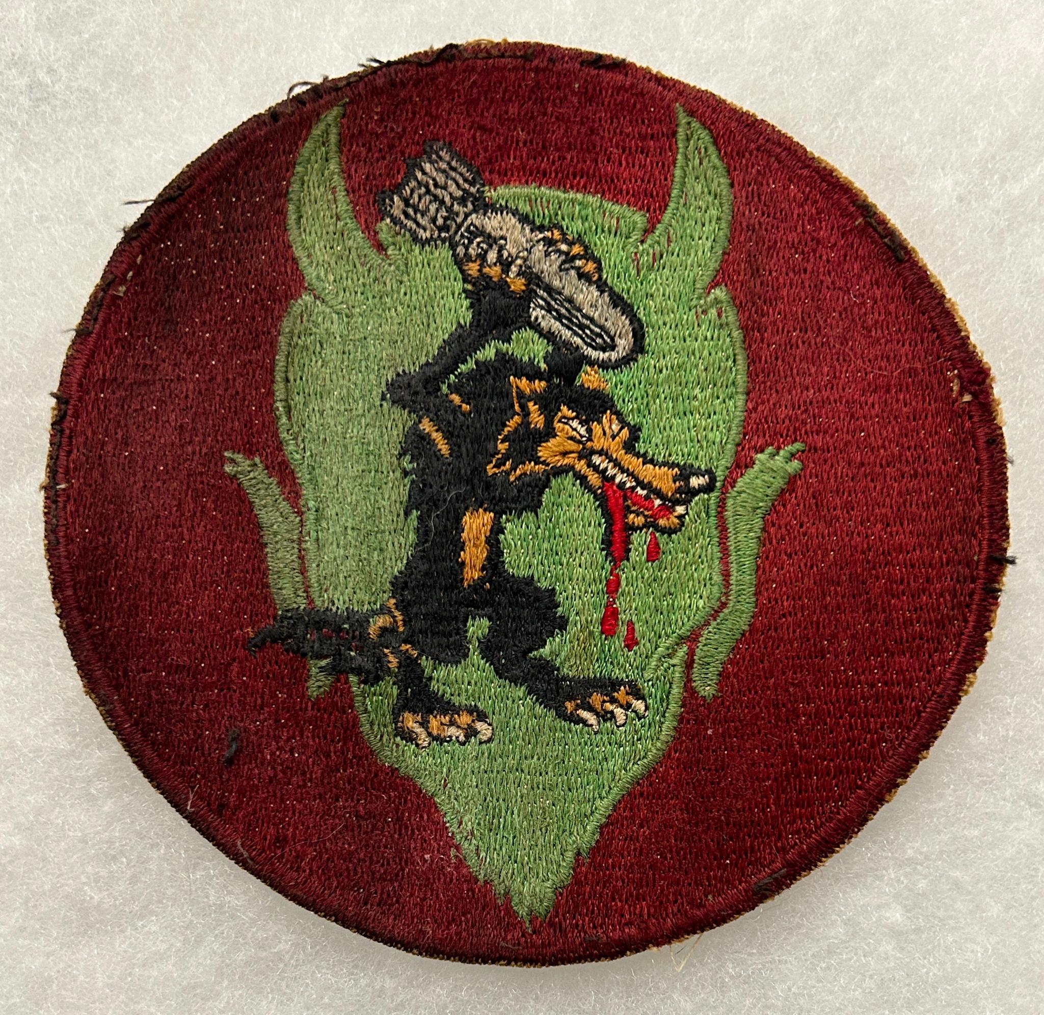 WWII U.S. Navy VF-84 Fighter Squadron Patch