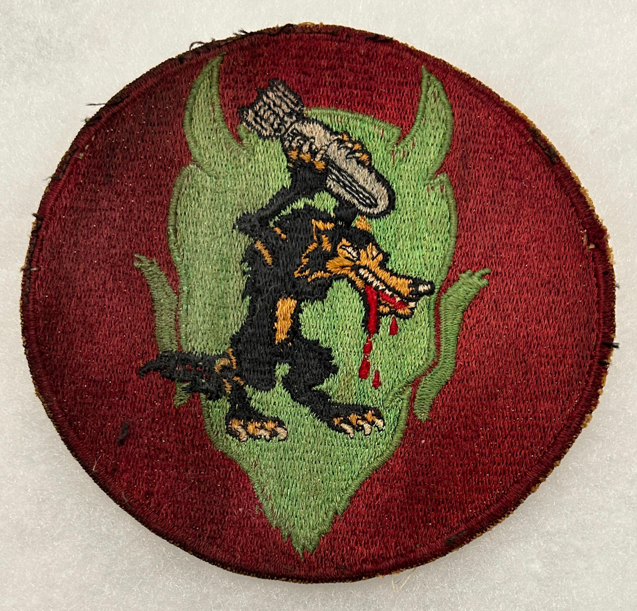 WWII U.S. Navy VF-84 Fighter Squadron Patch