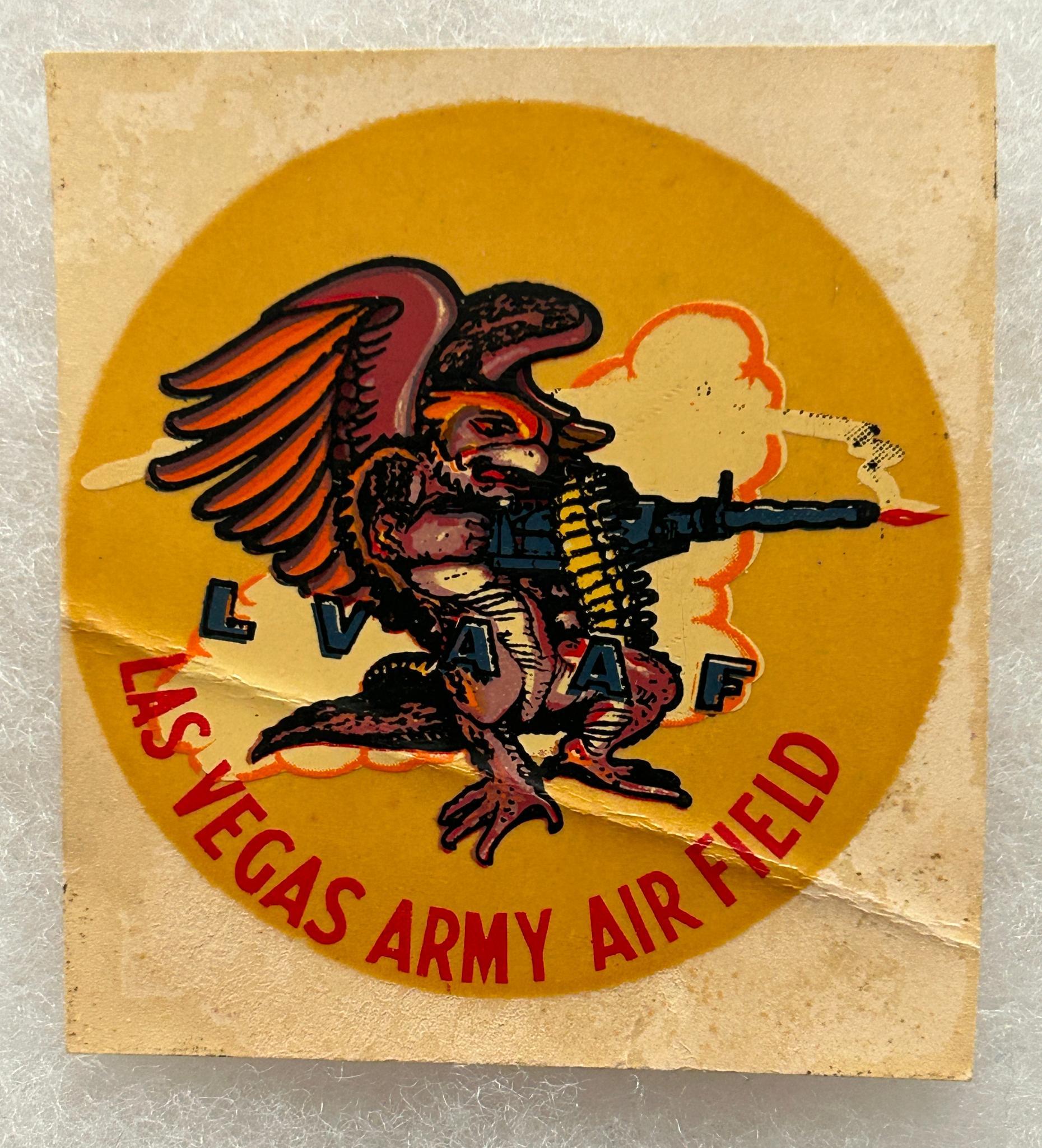WWII U.S. Army Las Vegas Army Airfield Decal made by Angelus Decals