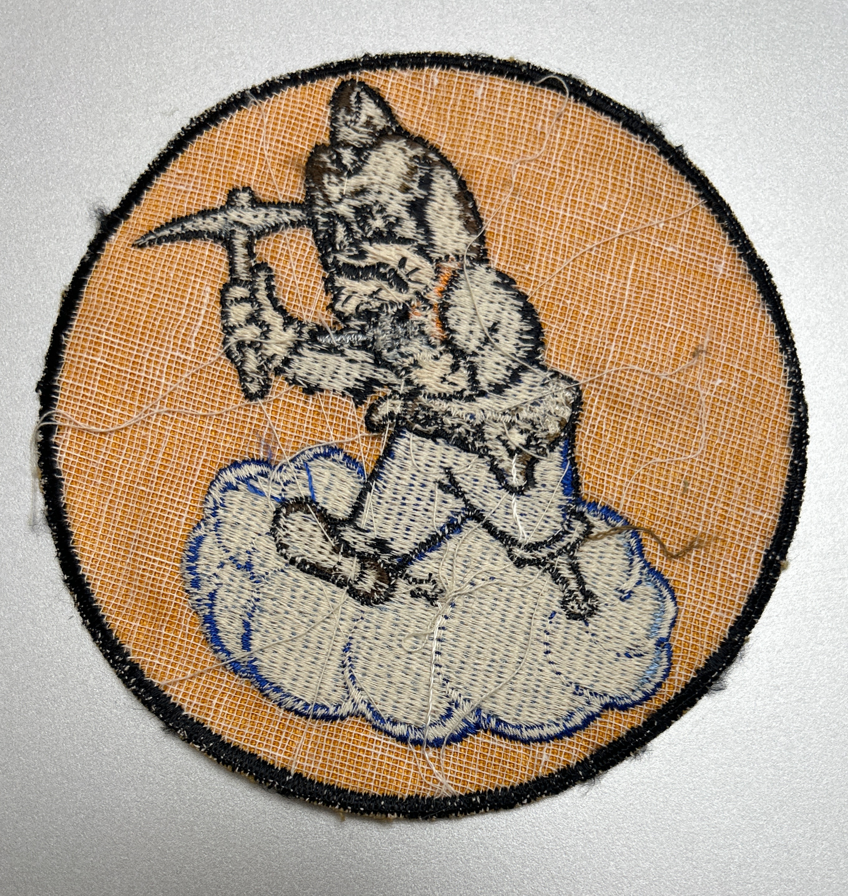 WWII U.S. Navy VF-49 Fighter Squadron Patch