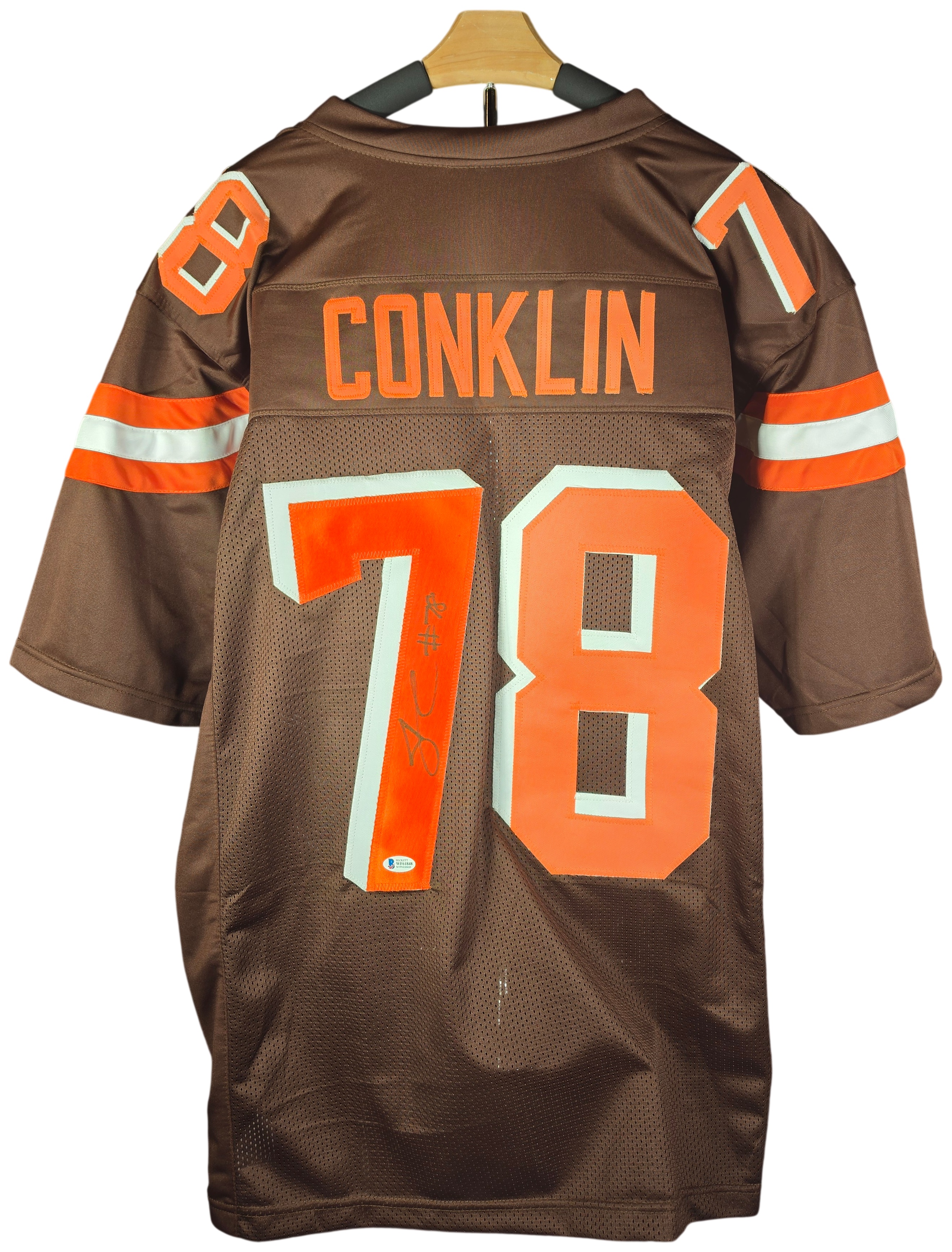 Jack Conklin Signed Browns #78 Jersey with Beckett Cert