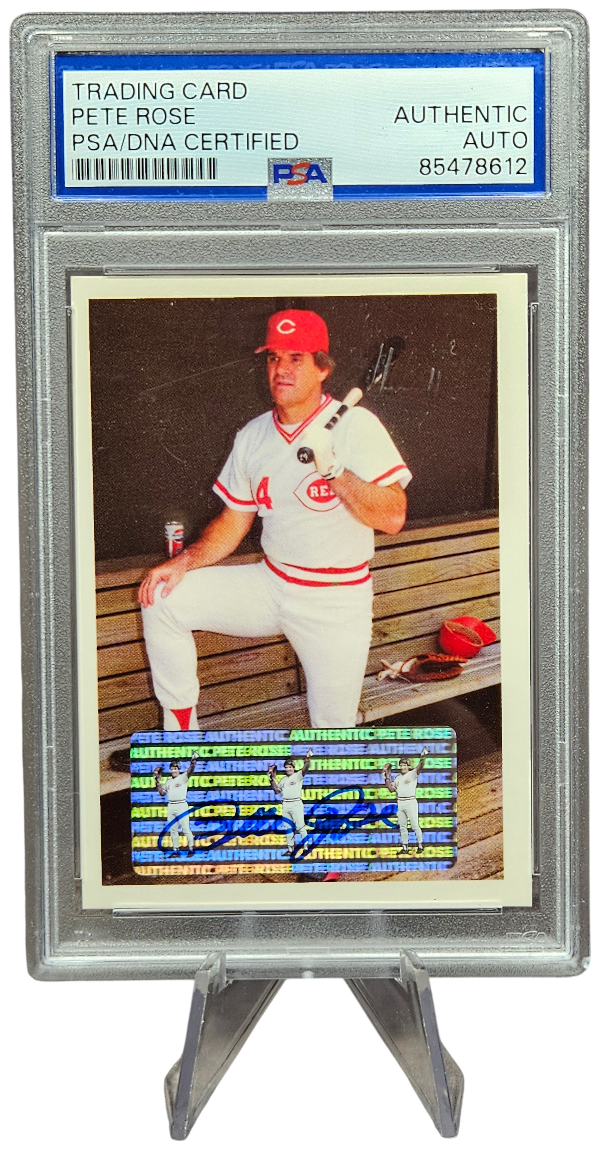 Pete Rose PSA/DNA, Authentic Auto