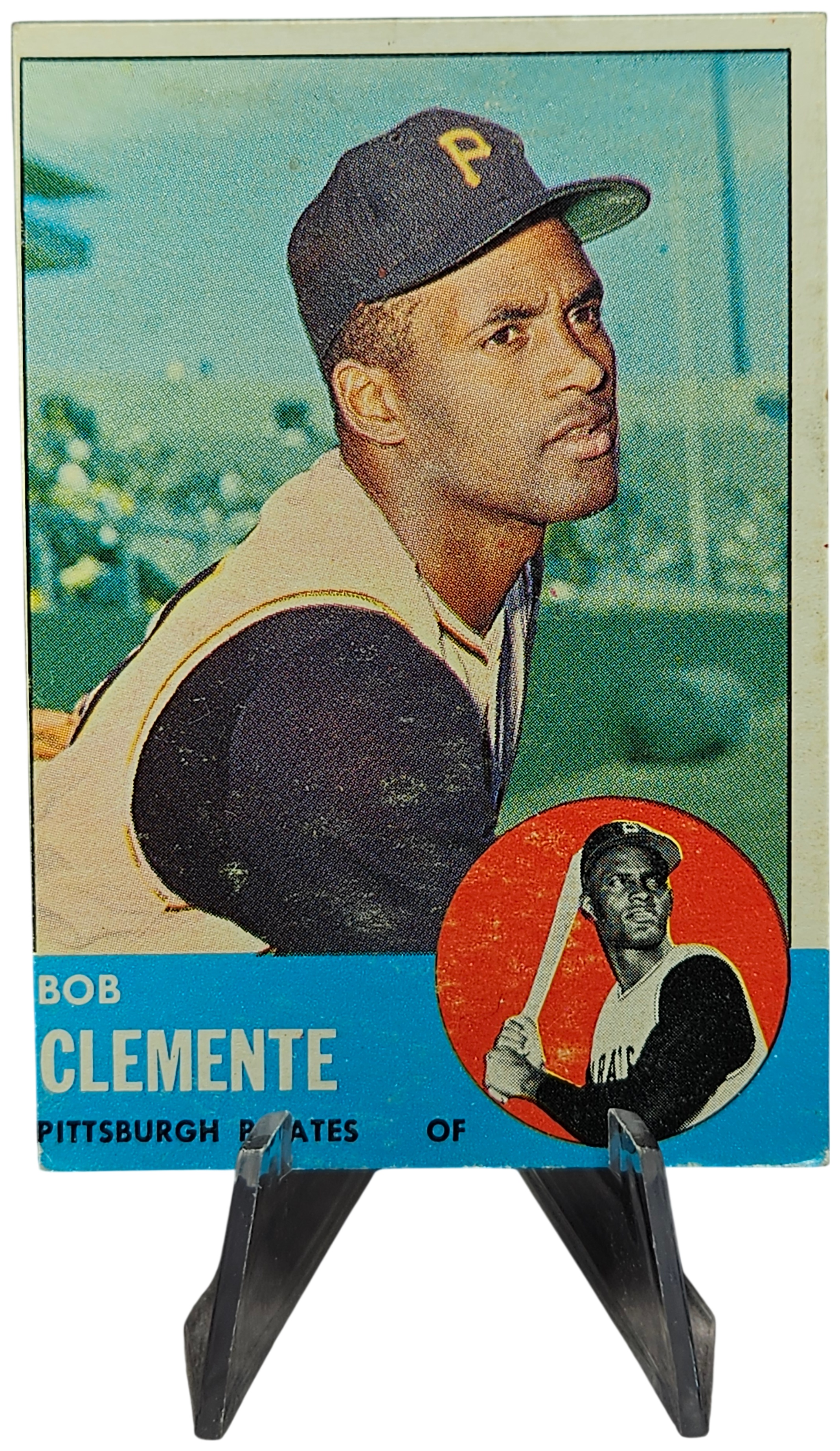 Roberto Clemente 1963 Topps, Good-VG