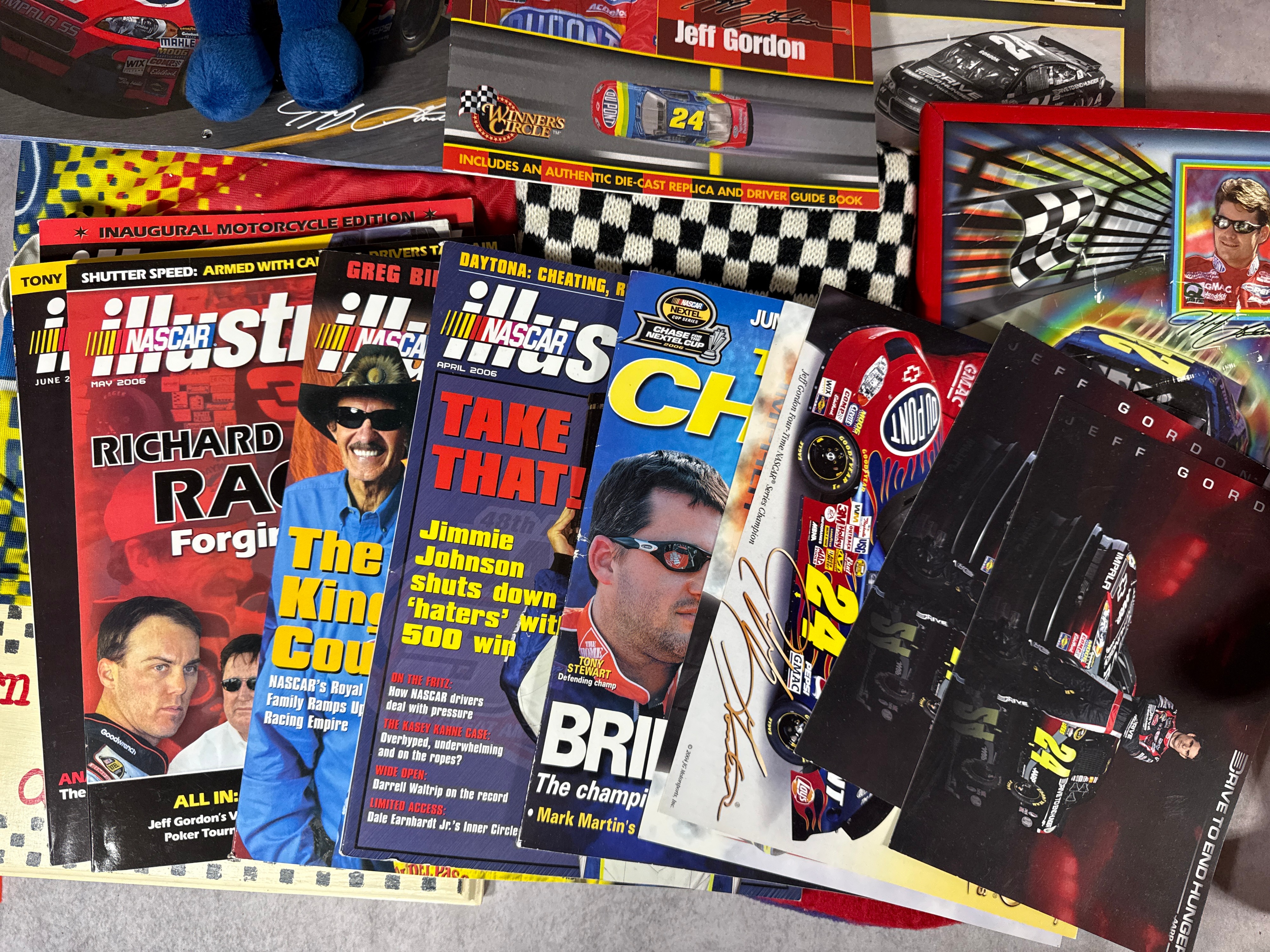 Lot 70635 - A Collection of Jeff Gordon and NASCAR Racing Memorabilia ...