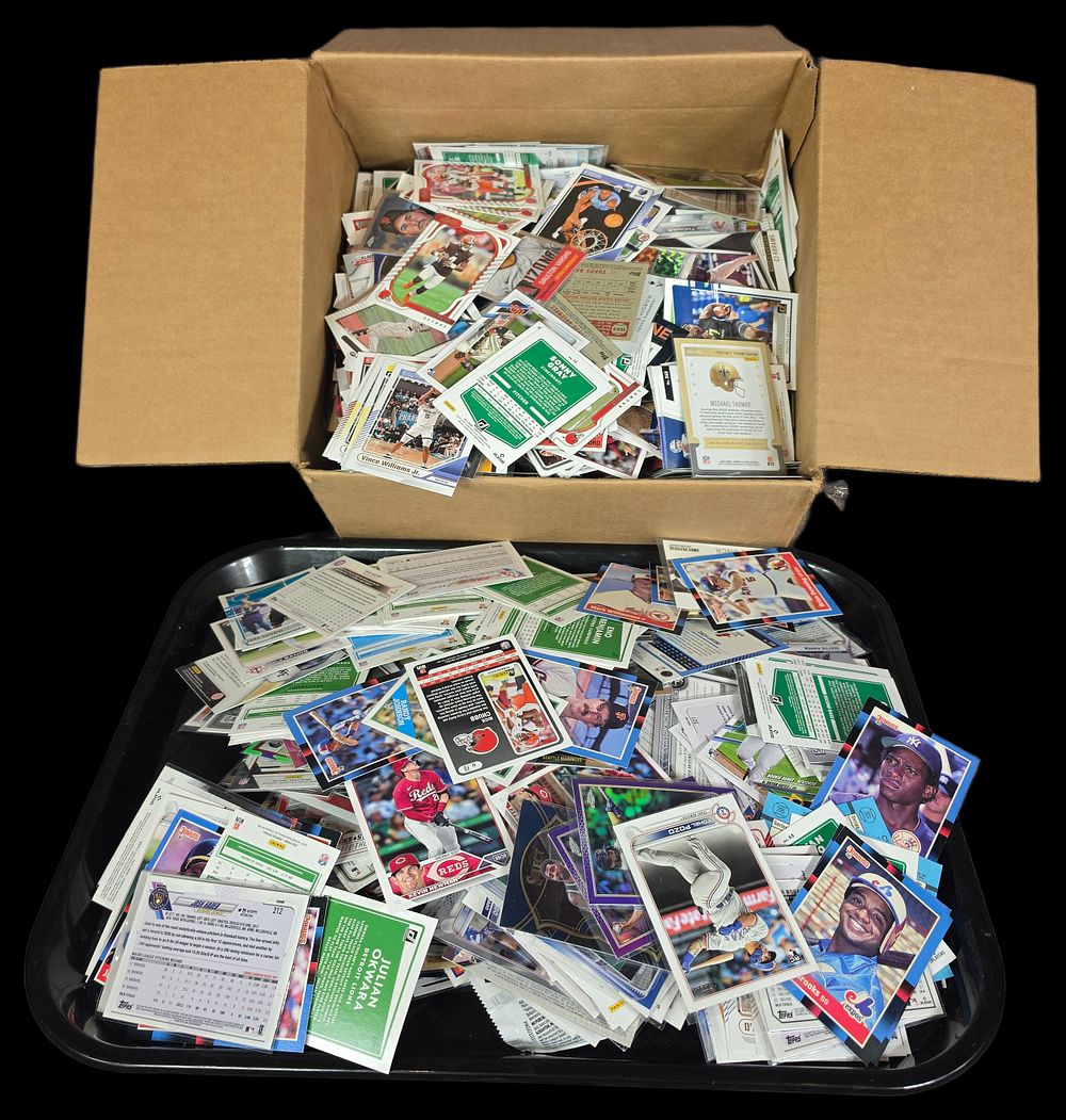 Lot 70679 - Collection of Modern MLB, NFL, and NBA Trading Cards ...