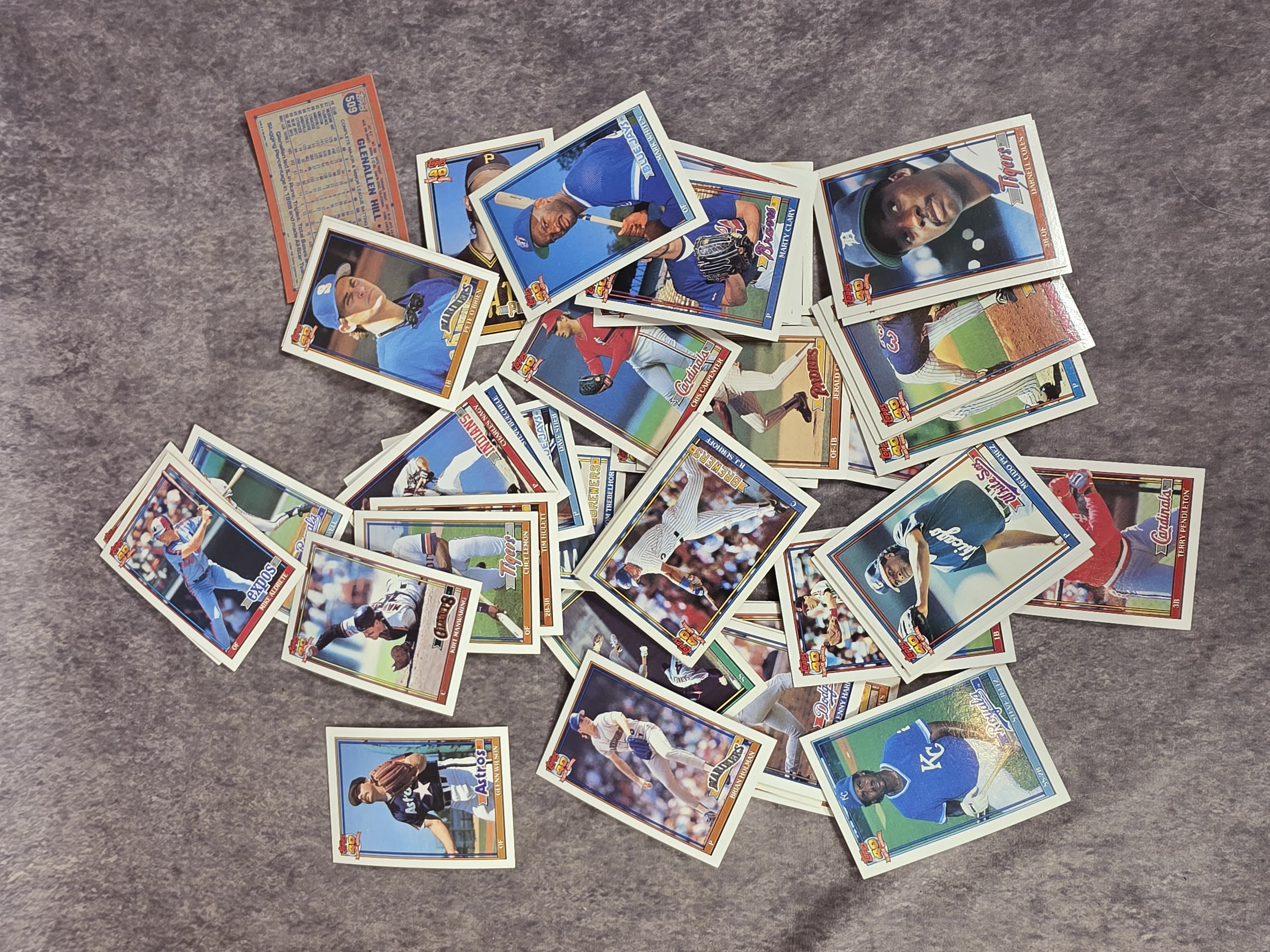 Lot 70681 - Large Bulk Collection of Topps Baseball Trading Cards 1980s ...